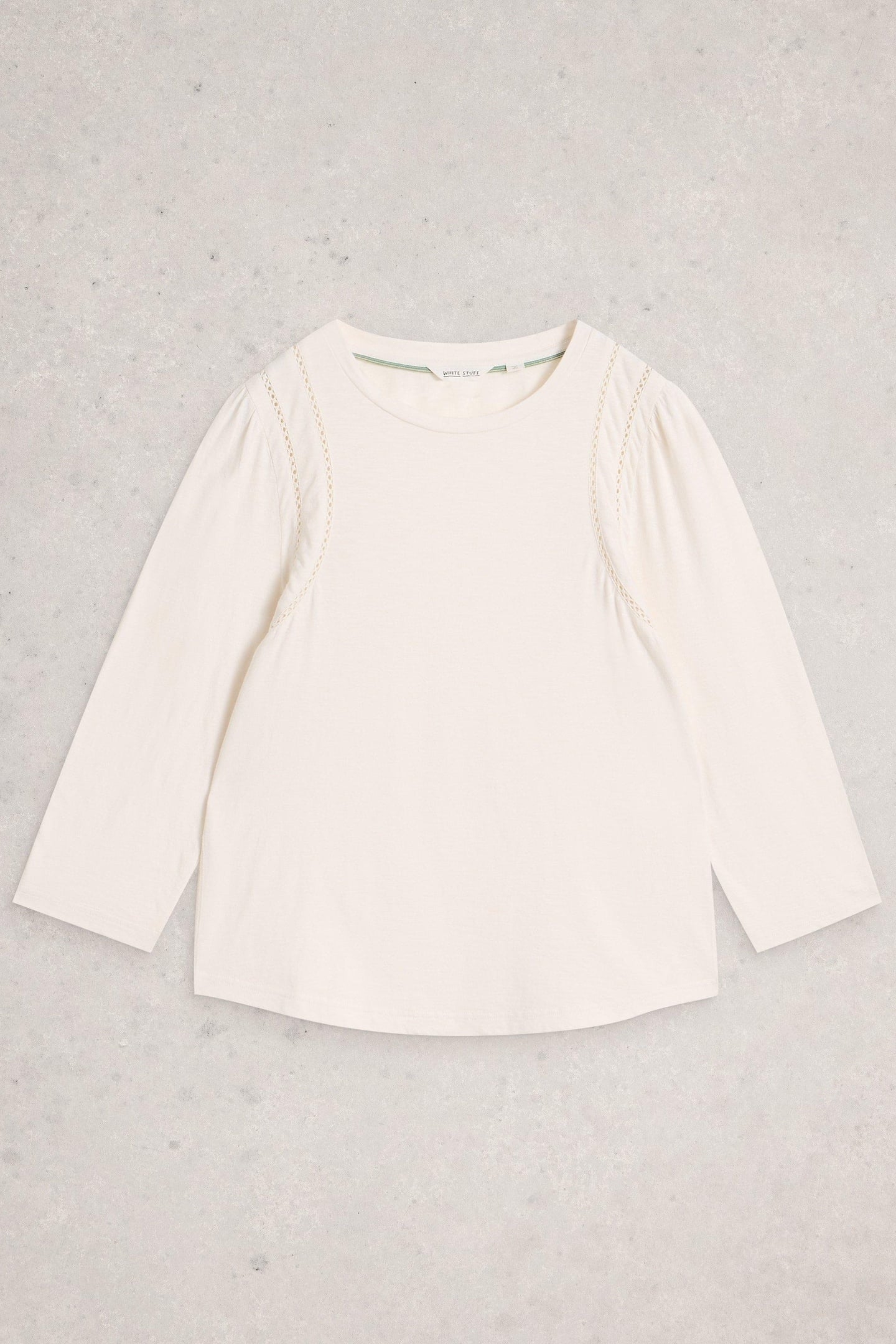 LUCY LADDER TOP PALE IVORY 3