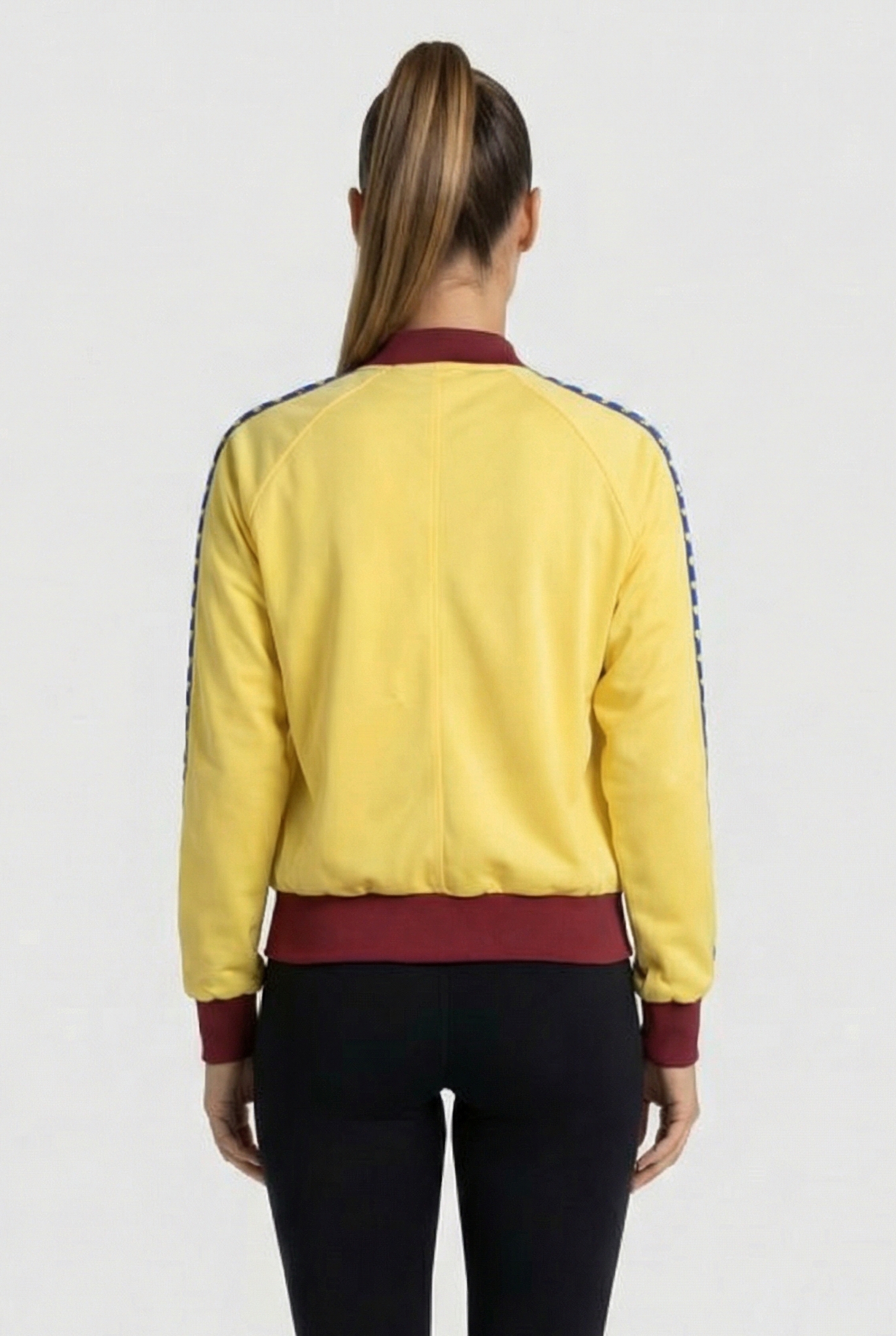 W RELAX IV TEAM JACKET BUTTER BURGUNDY 2