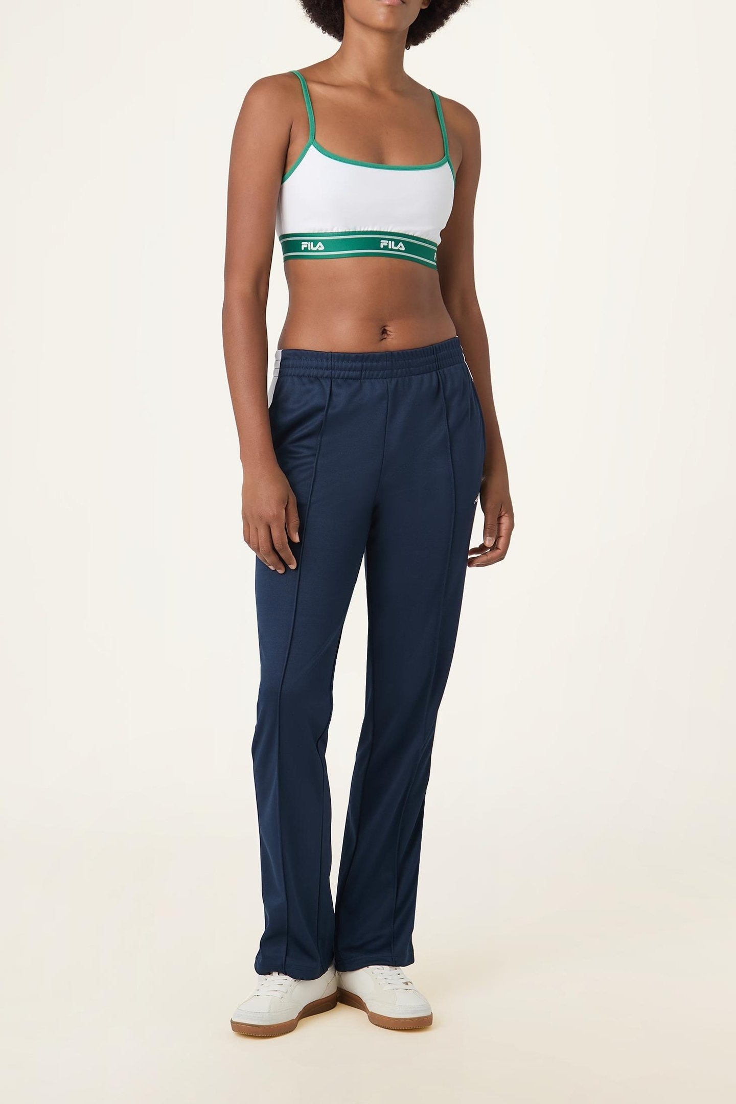 CANDELO TAPED SPAGHETTI BRA TOP BRIGHT WHITE 2