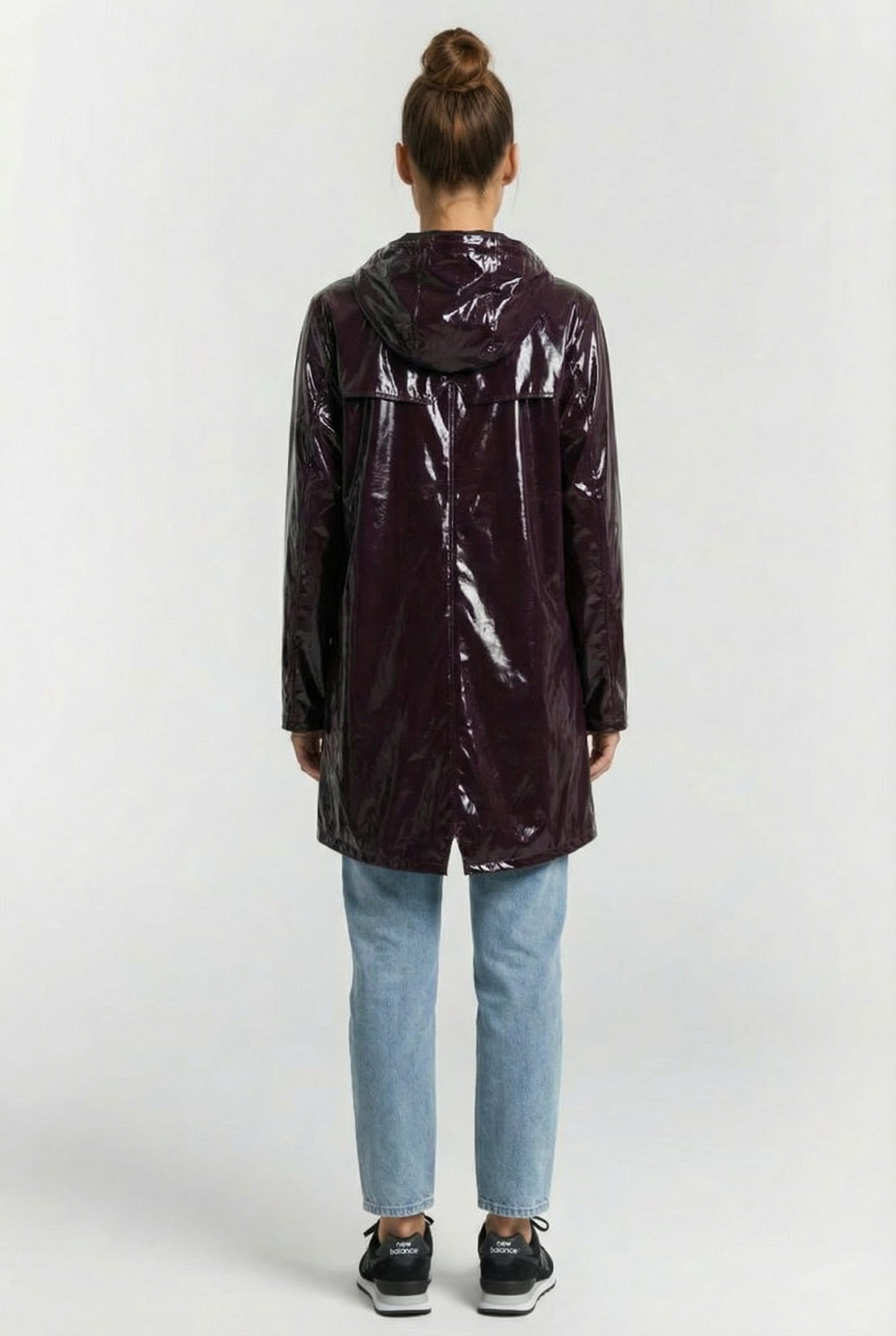LONG JACKET W3 BURGUNDY UNISEX 3