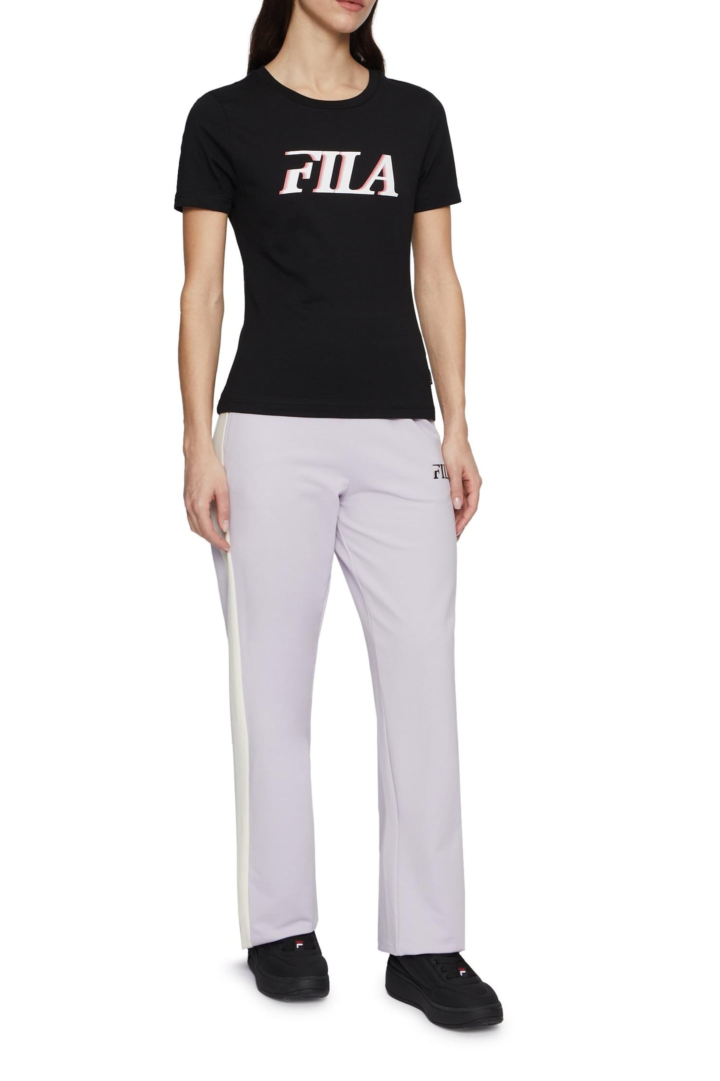 LIER SLIM FIT TEE BLACK 1