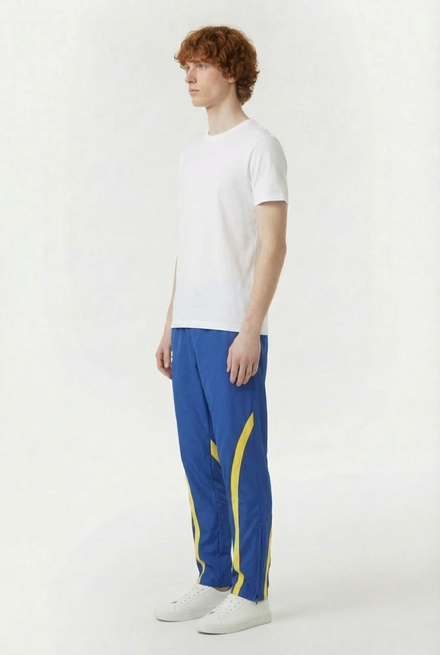 UNISEX SWEDEN WARM UP PANT ROYAL YELLOW 6
