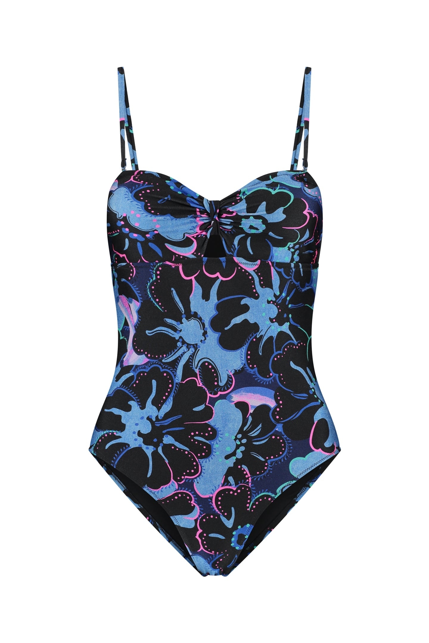 ZIA SWIMSUIT BOTANIC PASSIFLORA BLUE BOTANIC PASSIFLORA 7