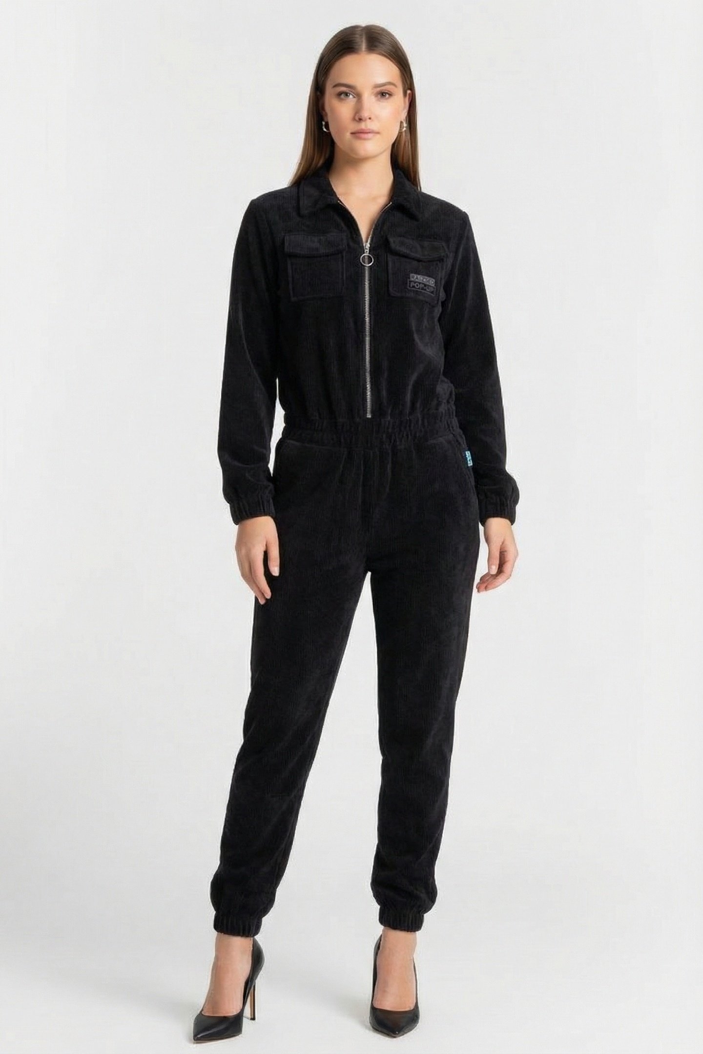 PASCALLE LONG SLEEVE DEEP BLACK 1