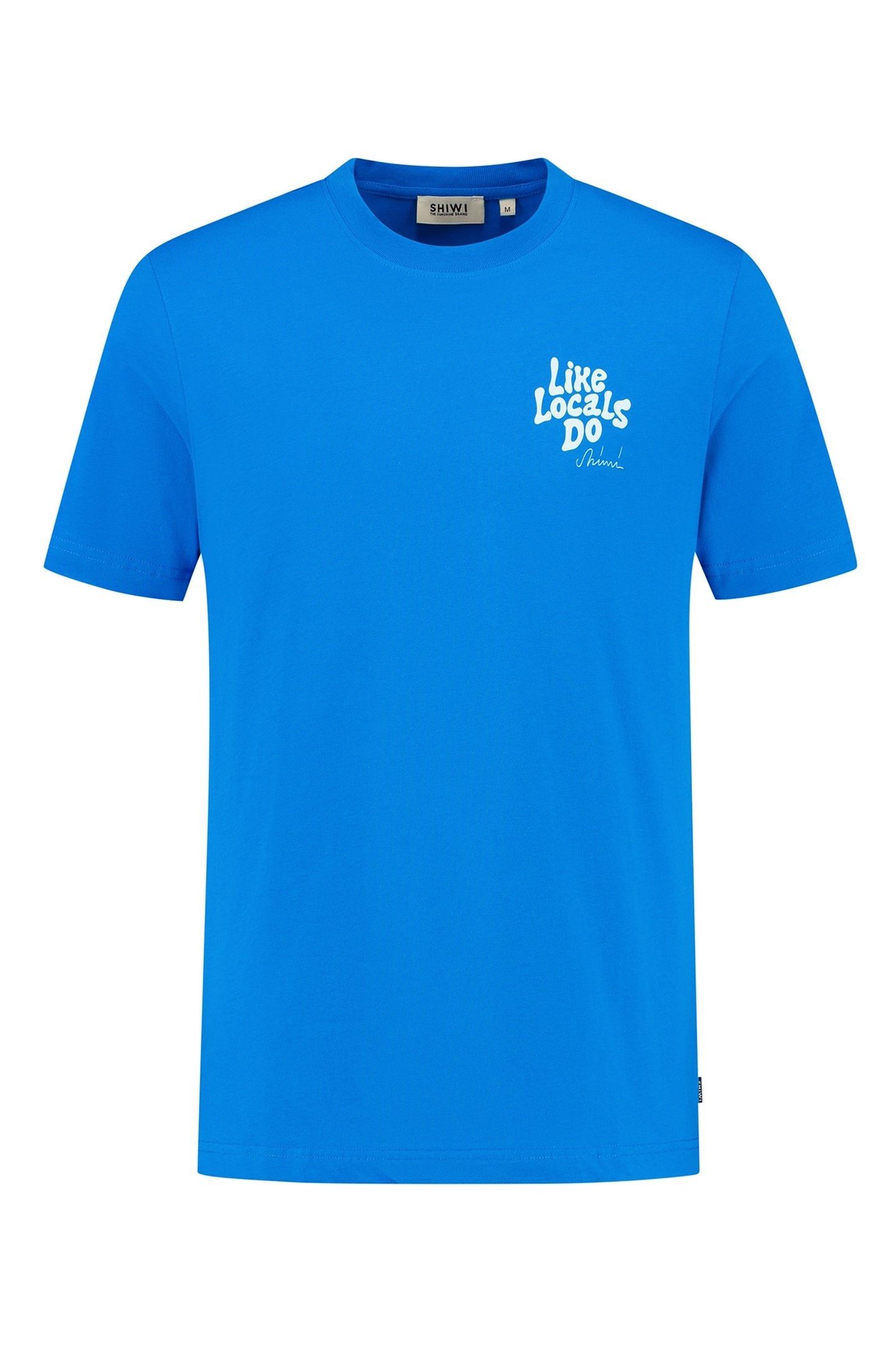 LIAM REGULAR T-SHIRT LIKE LOCALS DO BLUE KOBALT 6