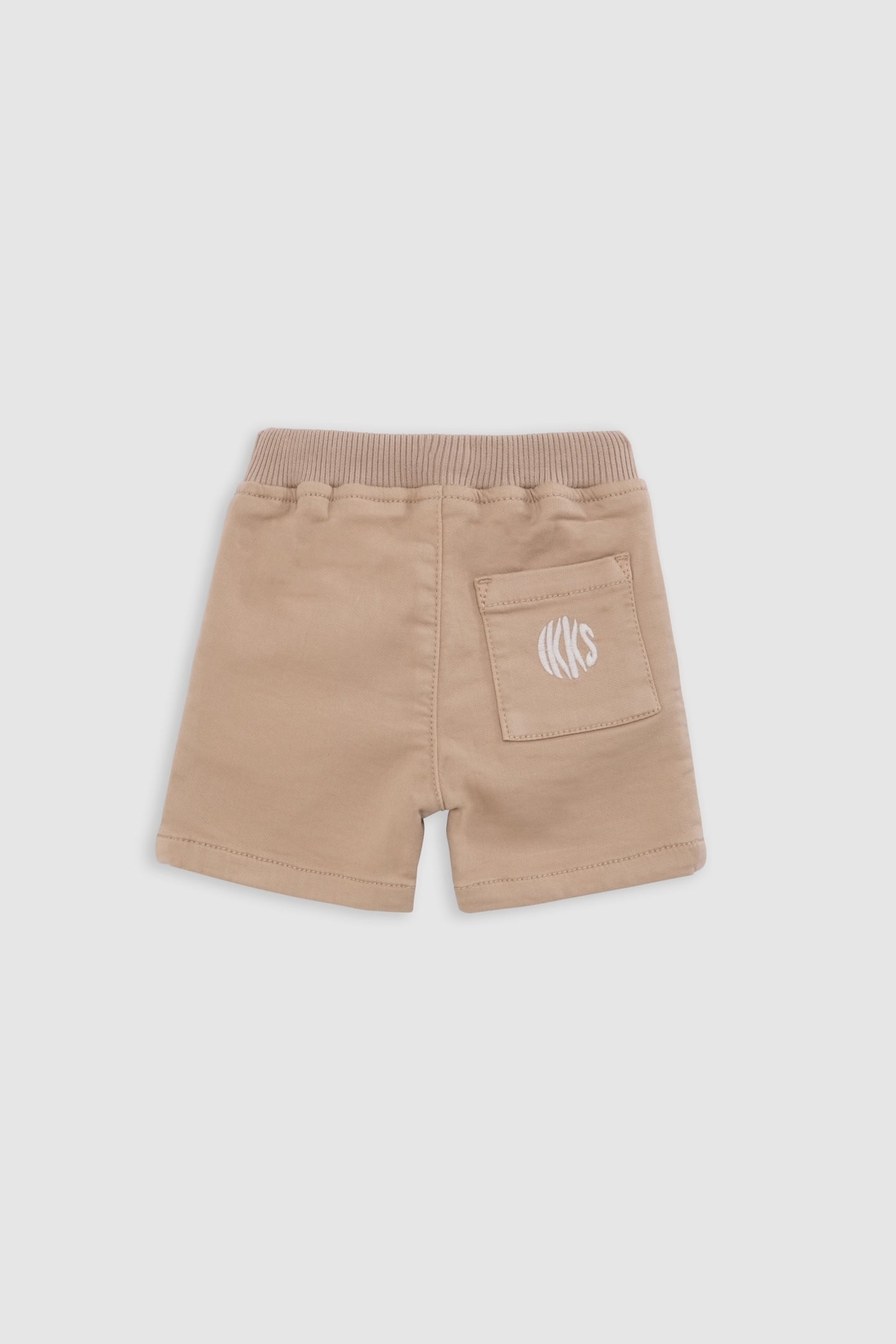 BEIGE DENIM BERMUDA SHORTS 2