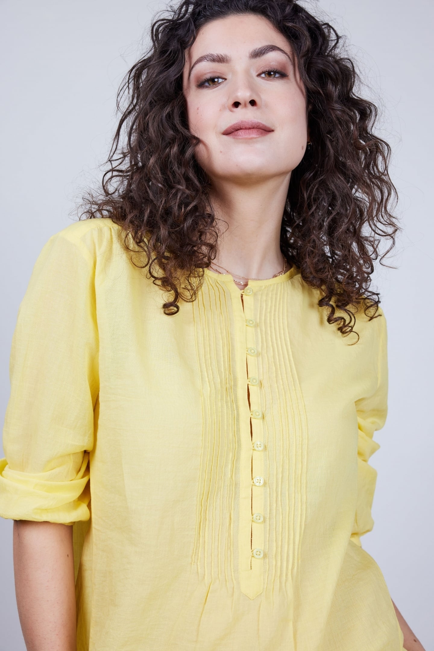 BLOUSE LUCY IN LIGHT YELLOW 3