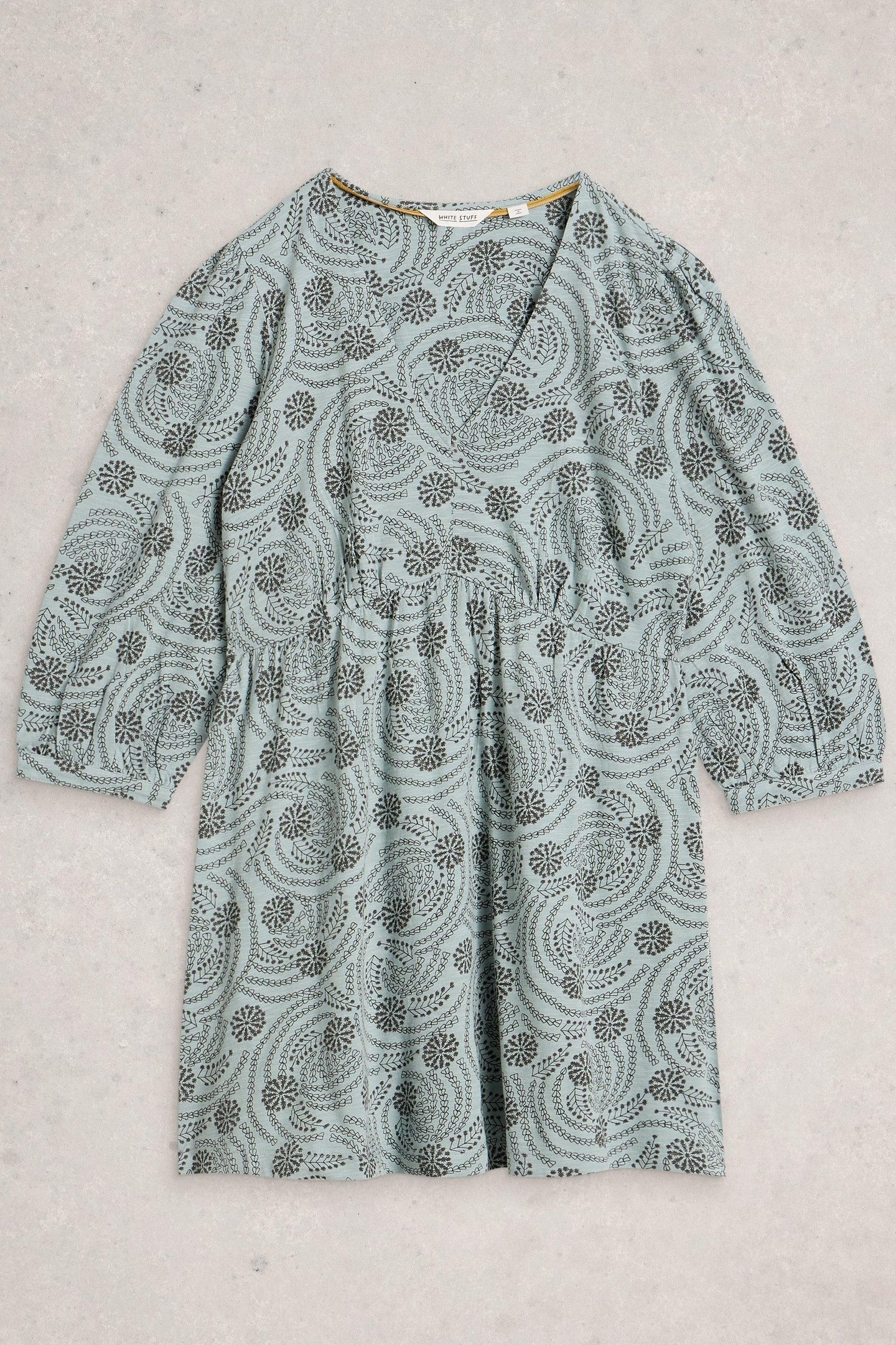 LARA TUNIC BLUE PRINT 4