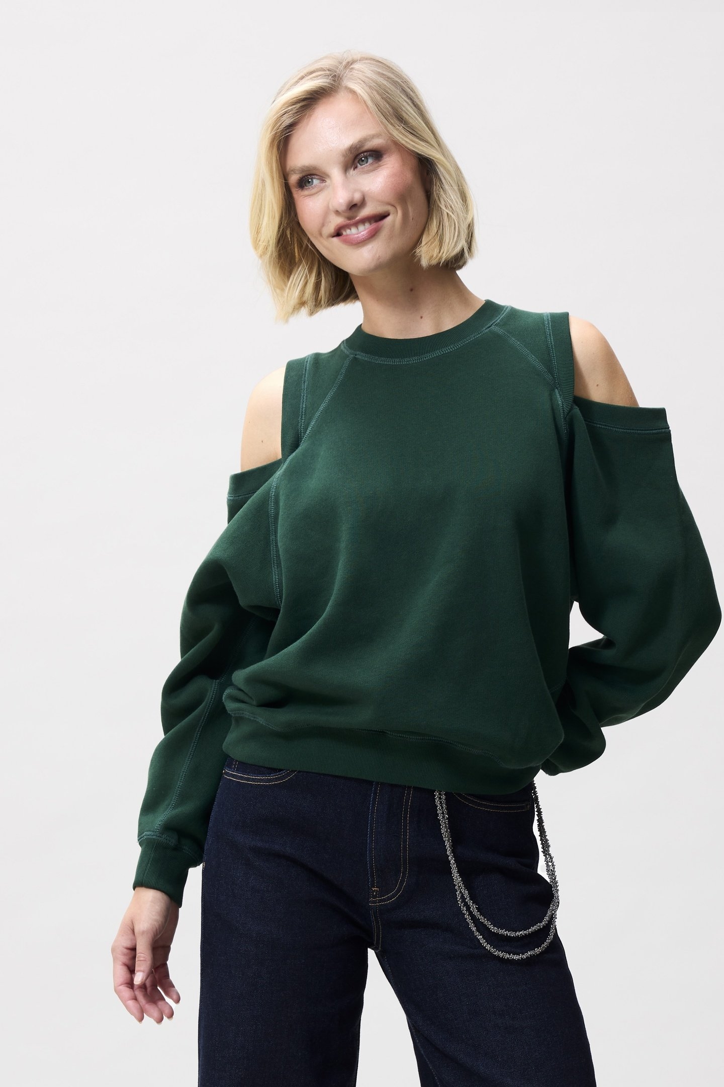 SWEATER WITH CUT OUT PINE FOREST 2