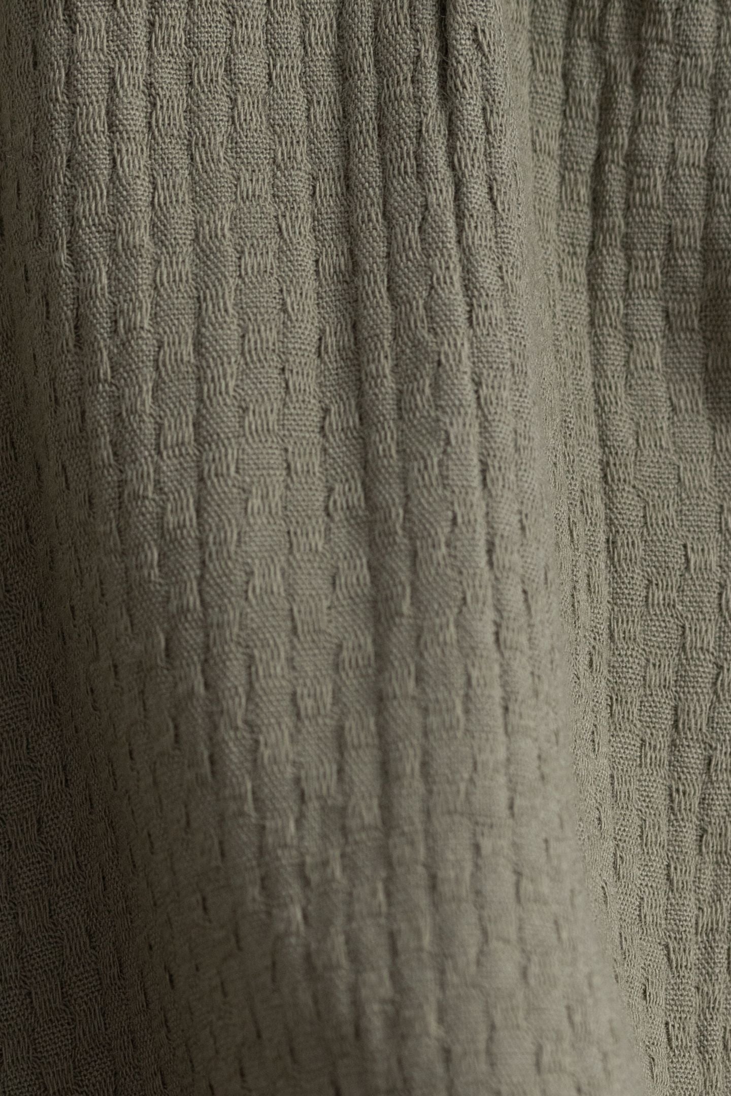 KHAKI DRESS WITH PALM-TREE PRINT HEADBAND 7