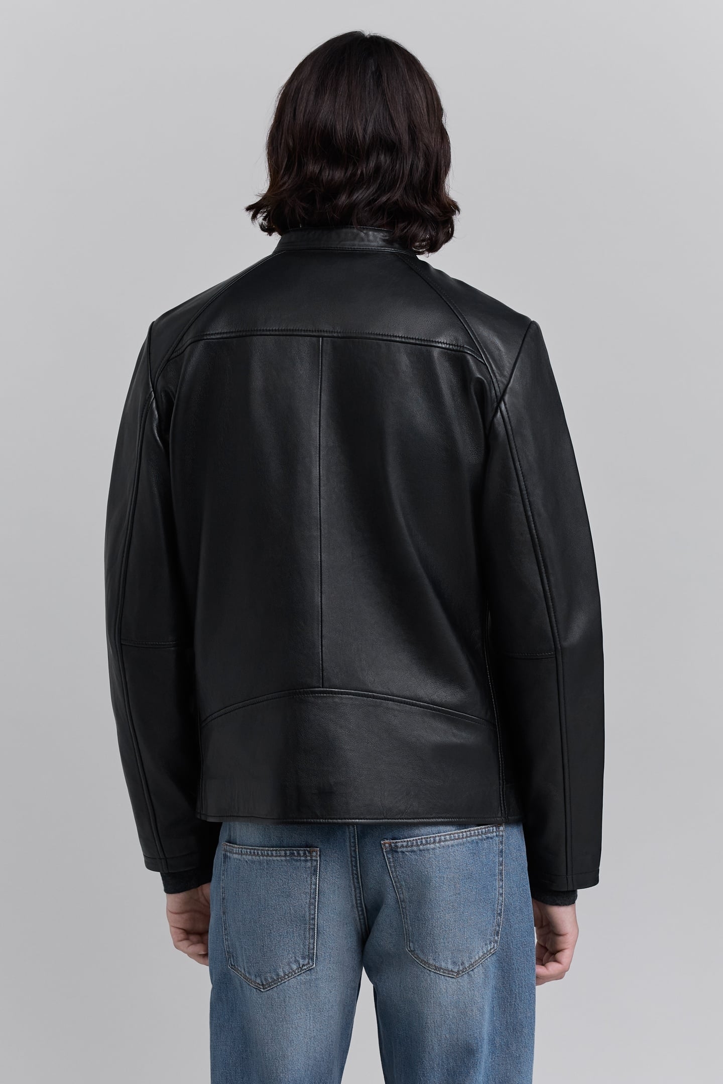 BLACK LEATHER JACKET 7