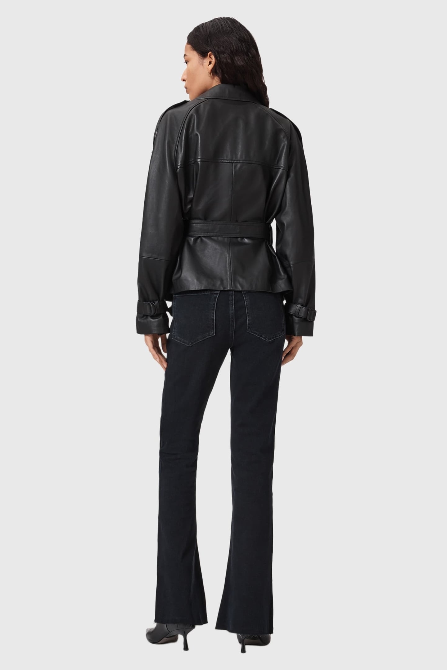 MAISIE FLARE JEAN BLUE BLACK 5