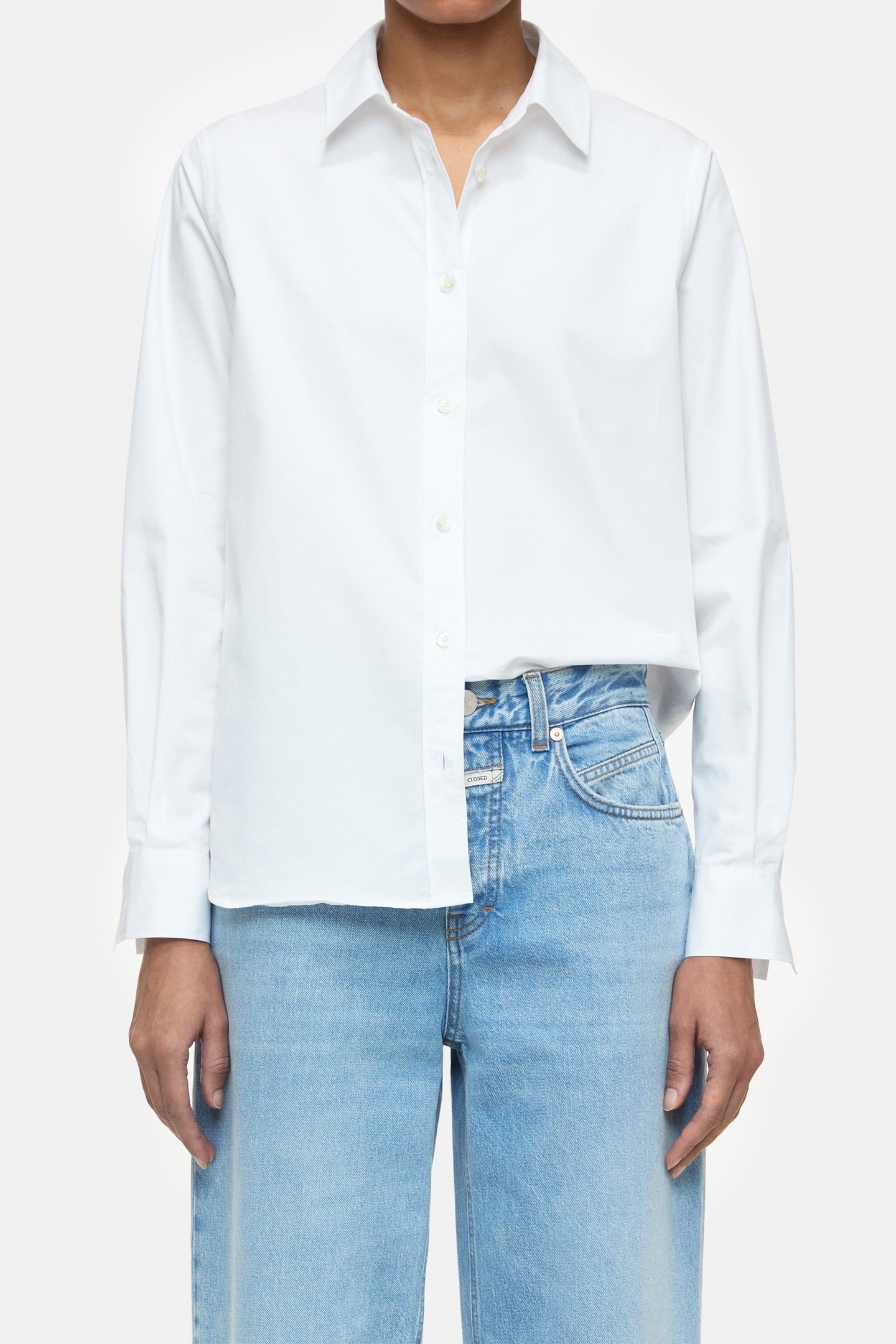 LONG SLEEVE SHIRT SHIRTS & BLOUSES WHITE 3
