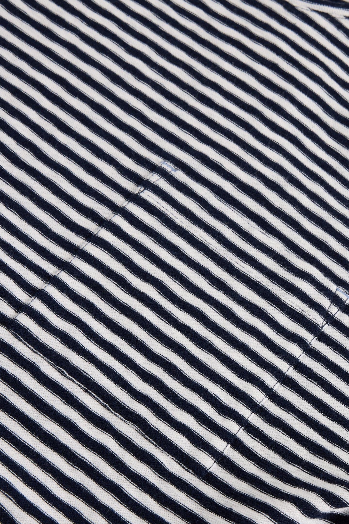 DEMI DOLMAN STRIPE TOP NAVY MULTI 5