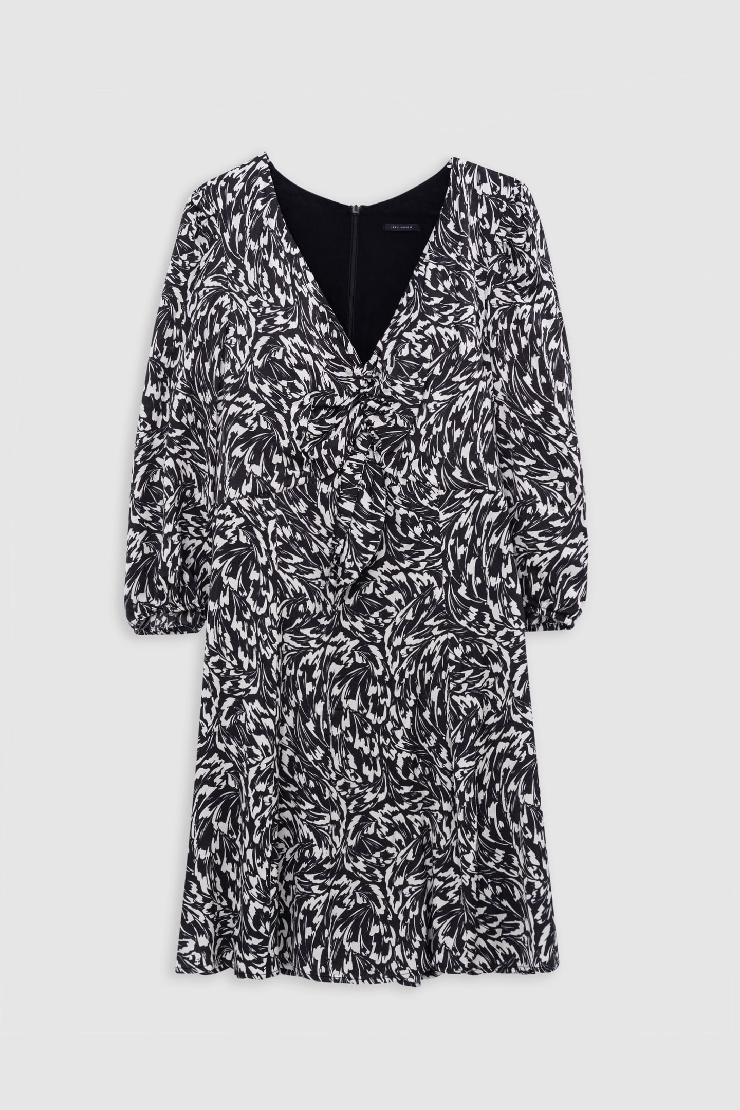 LENZING™ ECOVERO™ MINIMAL FLOWER BOW DRESS 5