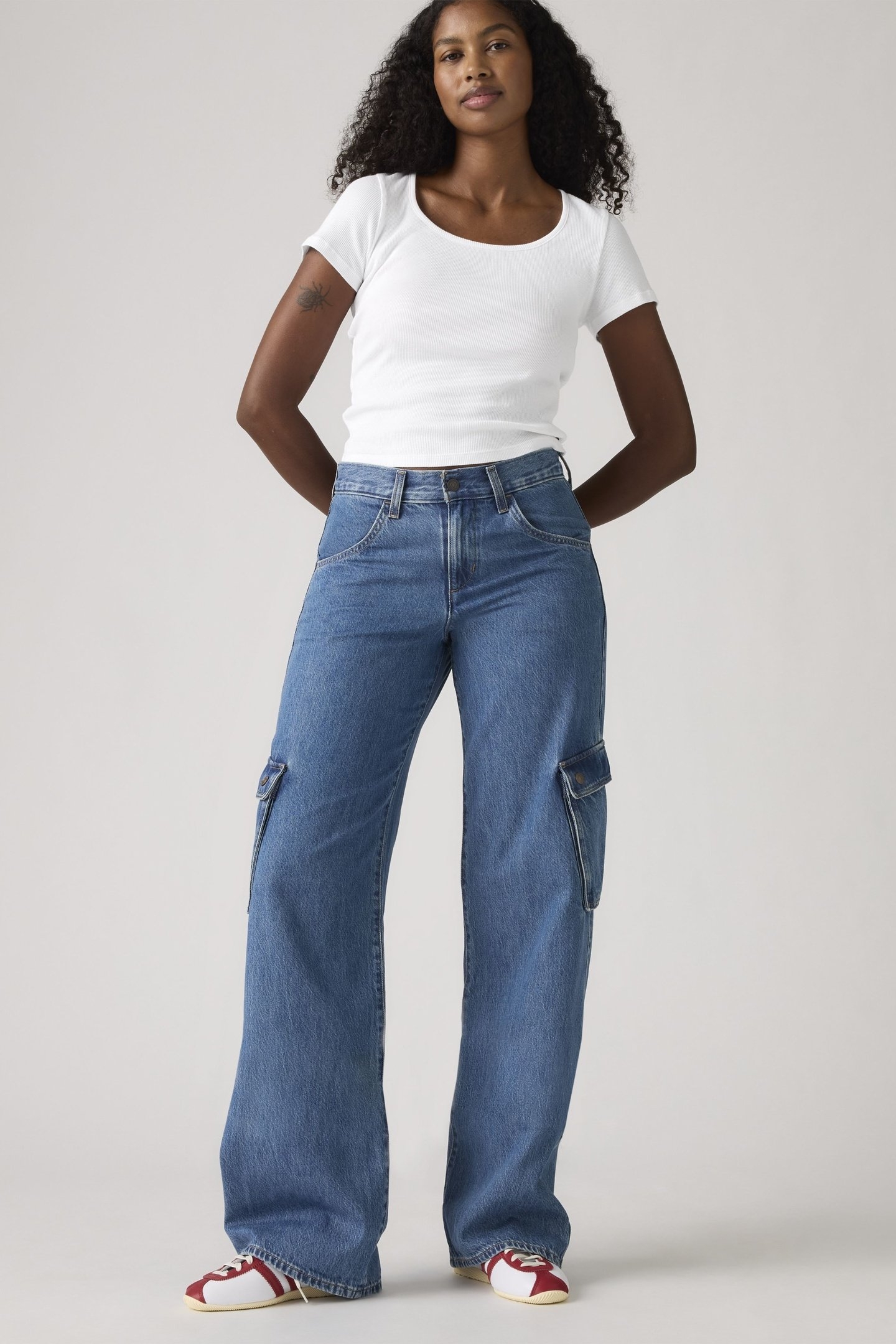 SUPERLOW LOOSE CARGO DNM ALL OVER BLUE 2