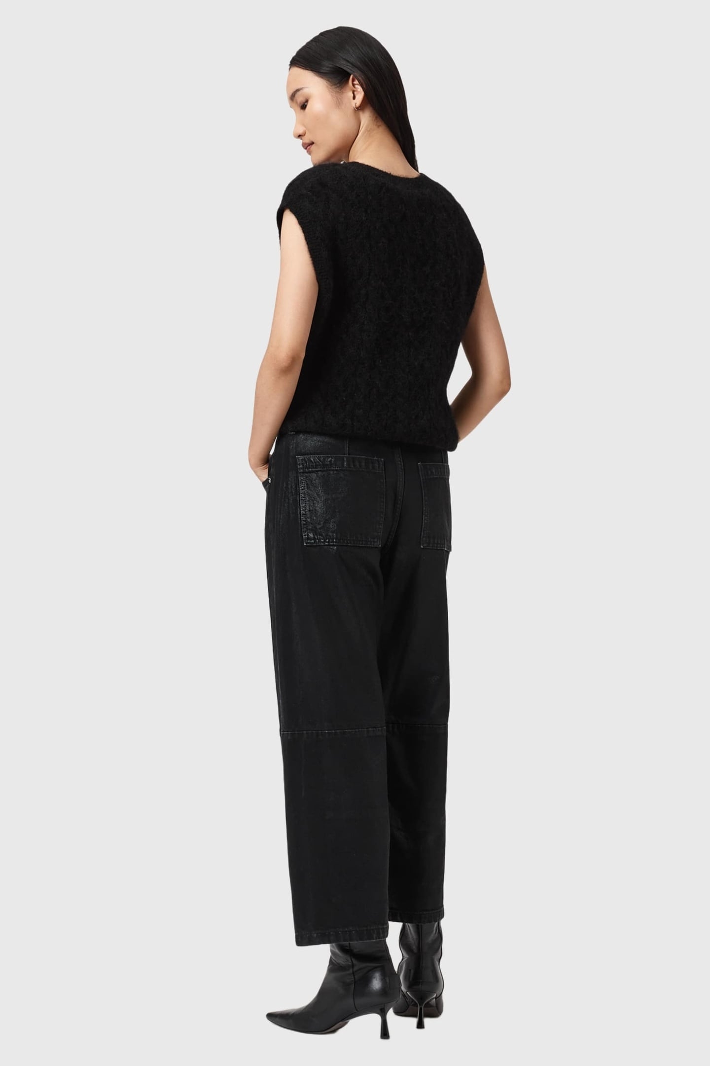 TAY CARPENTER JEAN COATED BLACK 7