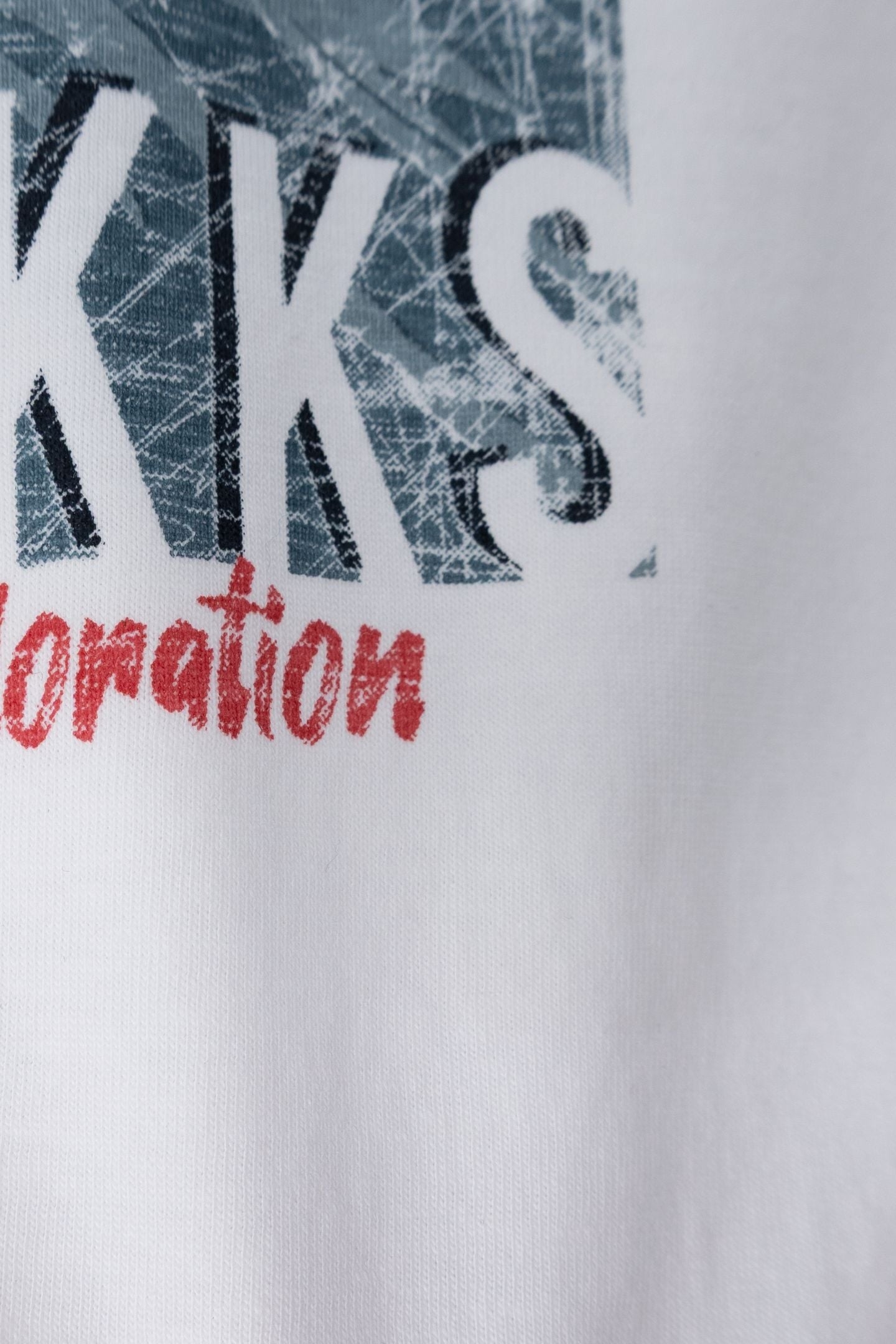 WHITE ORGANIC COTTON PANTHER T-SHIRT 5