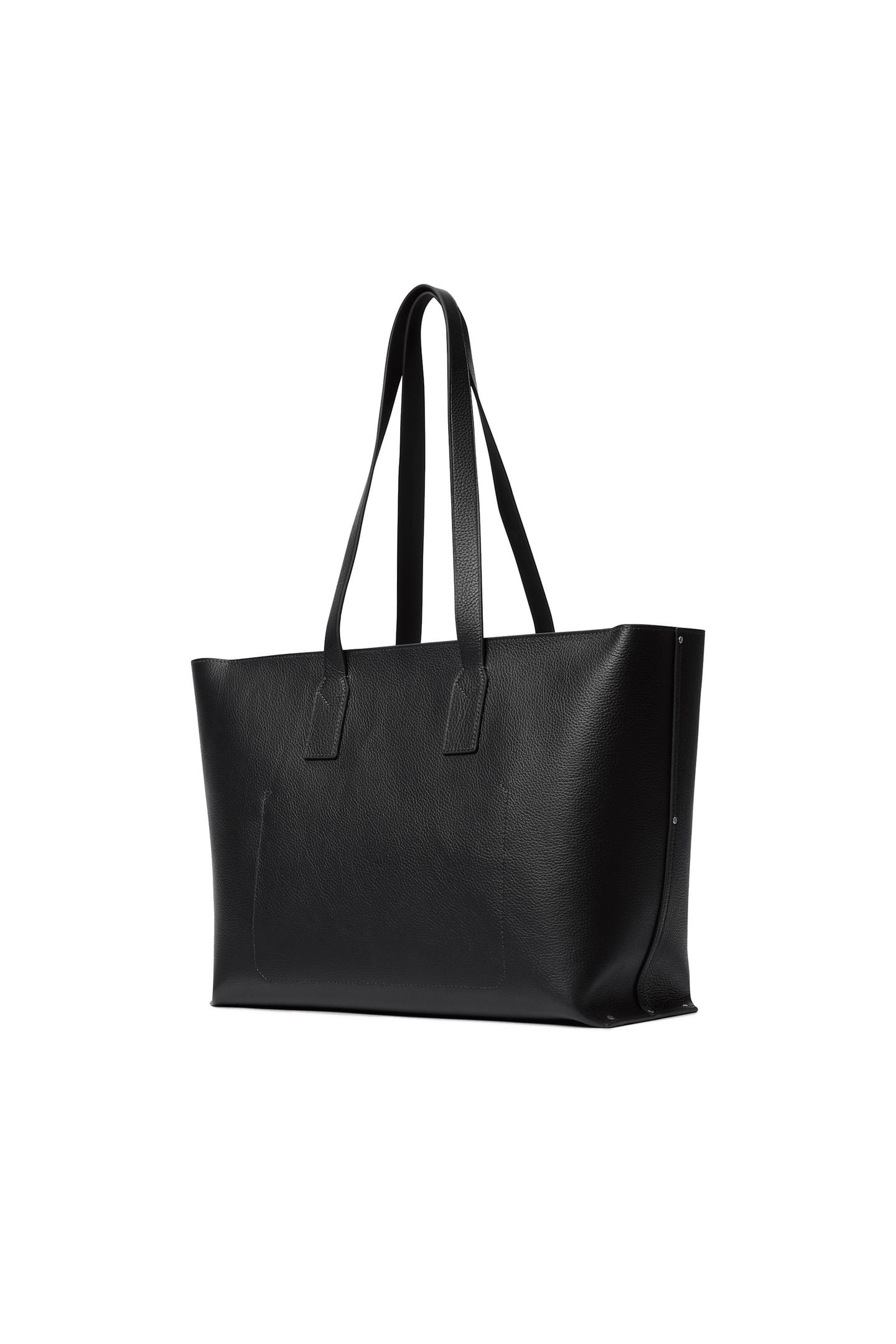 TUCKERMAN LEATHER TOTE BAG BLACK 2