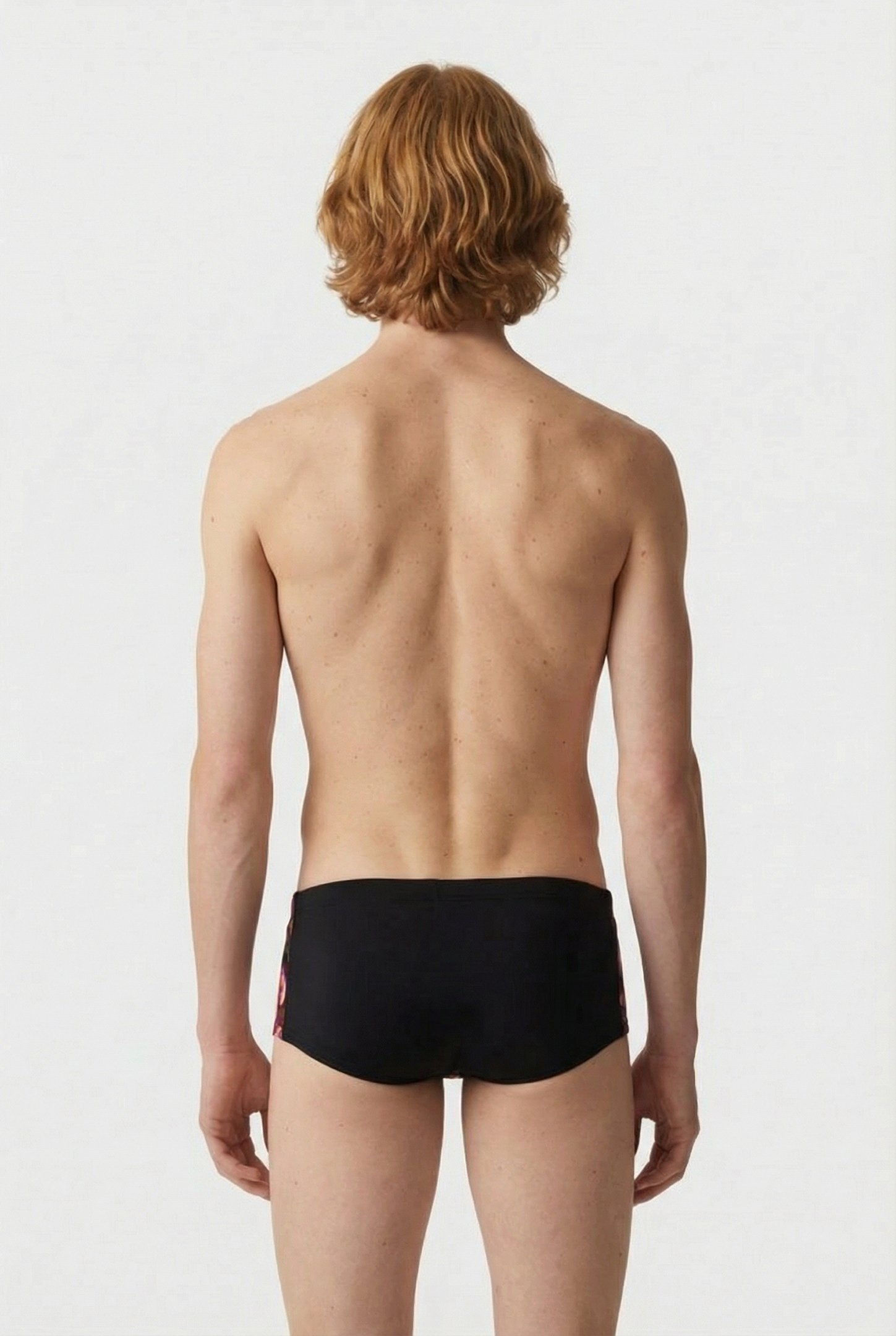 MEN'S CRAZY ARENA SWIM LOW WAIST SHORT A BLACK MULTI 2