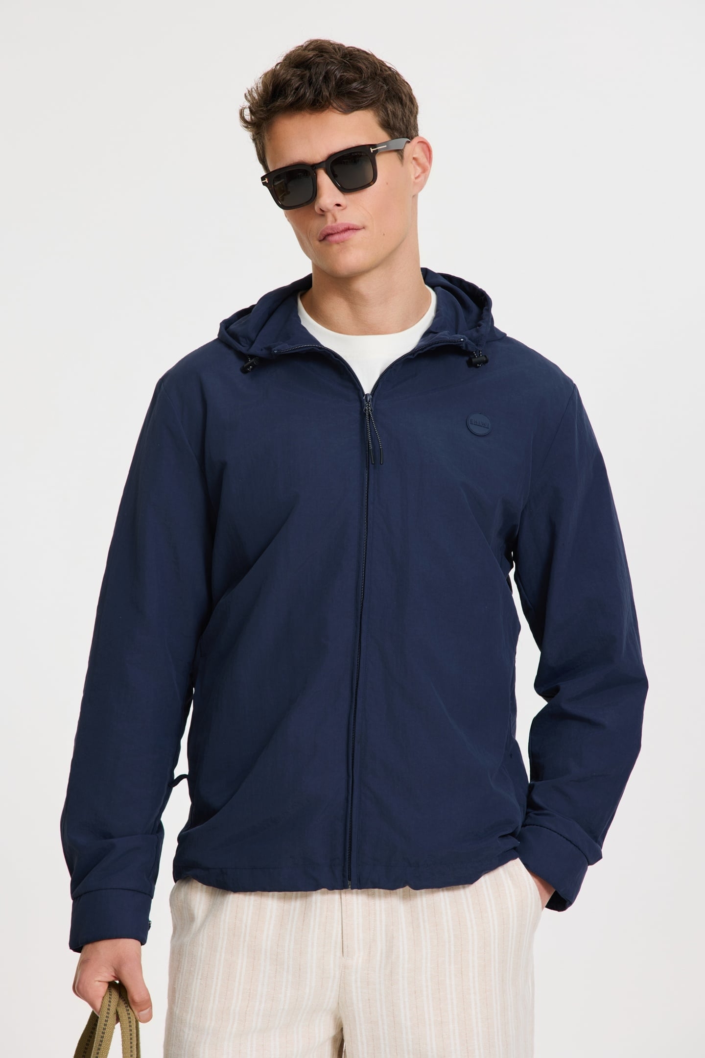 NASH JACKET SOLID BLUE DARK NAVY 3