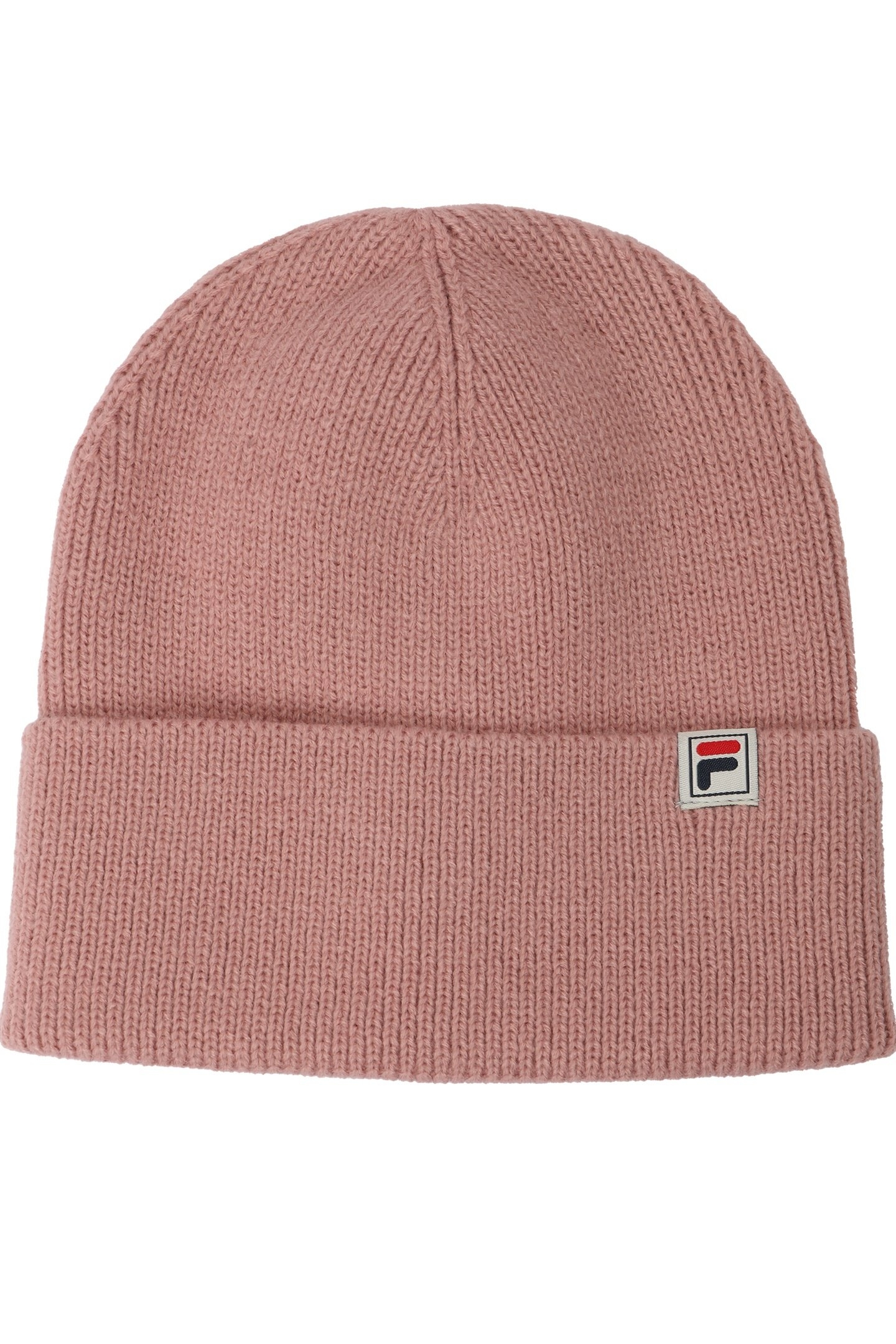 UNISEX MILANO MID HEIGHT LOGO KNIT BEANIE PALE MAUVE 2