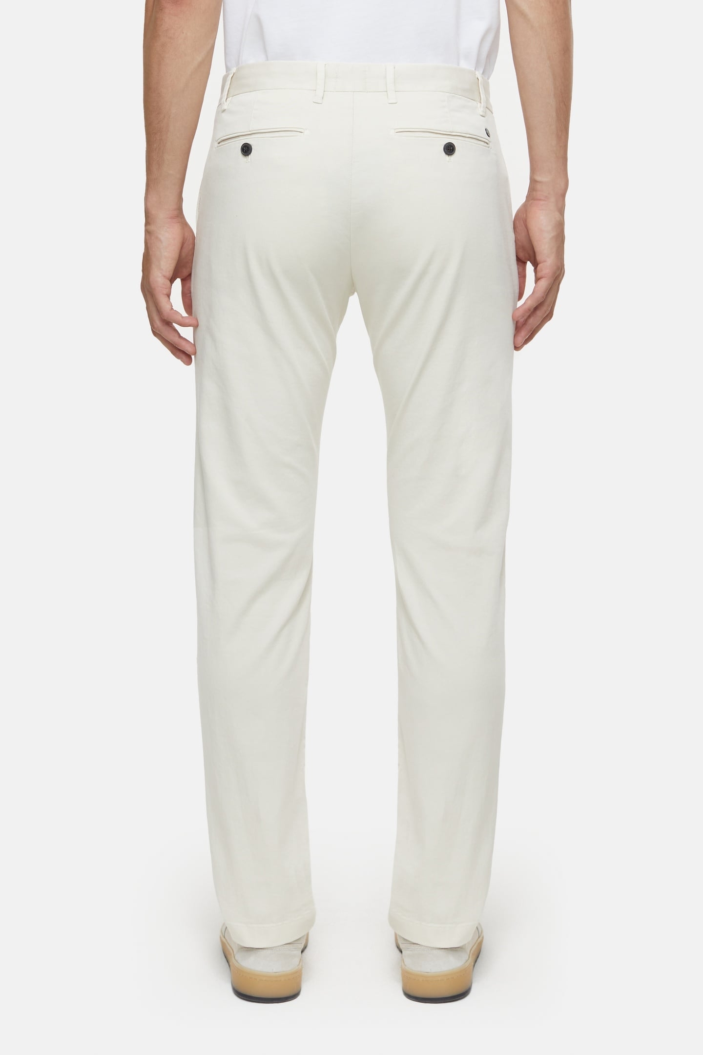 CLIFTON SLIM PANTS LIME BEIGE 2