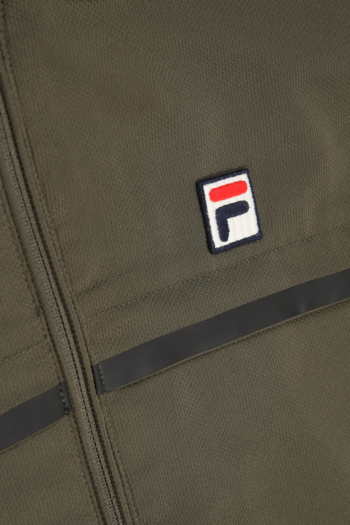 SAN SIRO REGULAR BLOCKED WOVEN TRACK JACKET BLACK 7