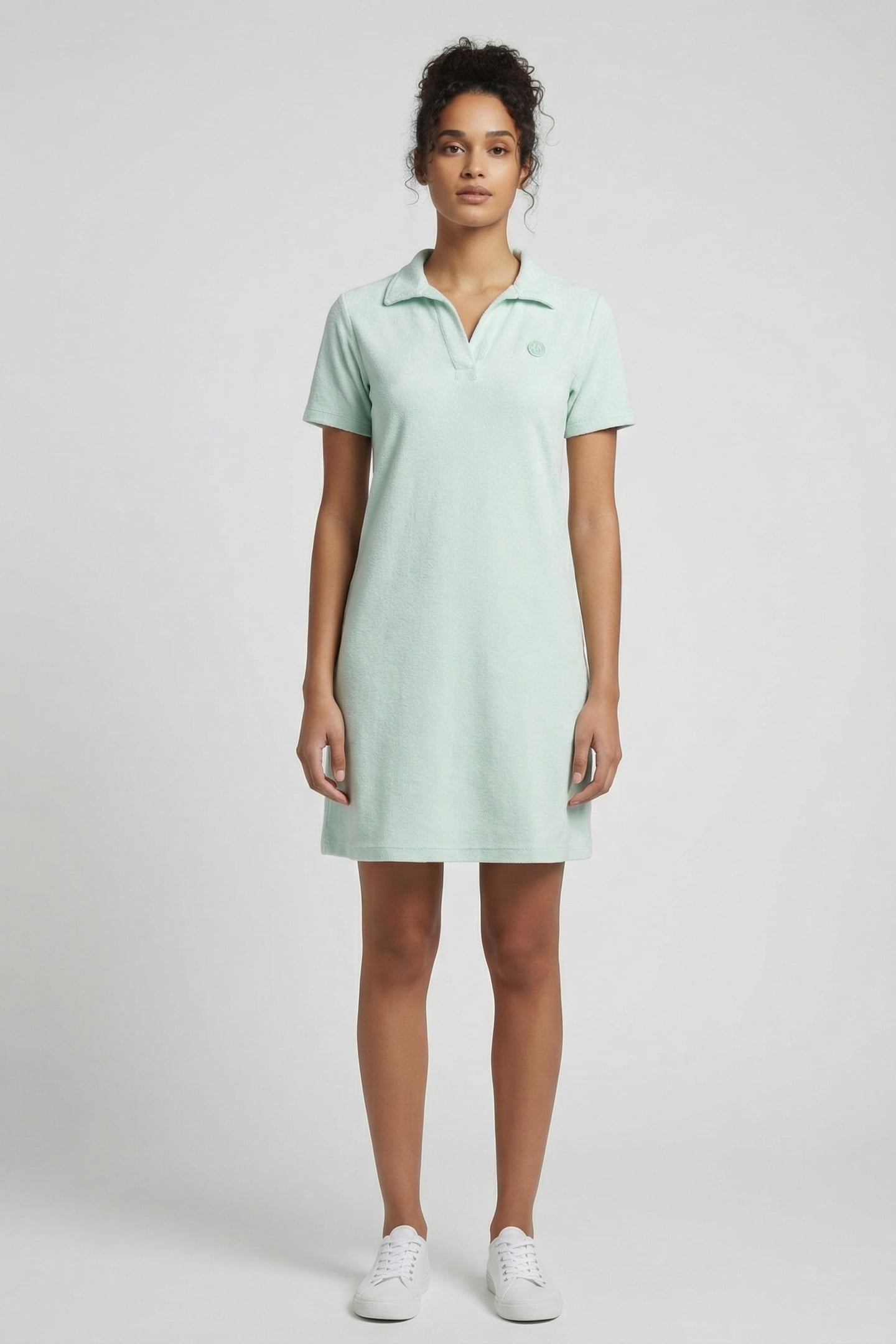 ANYA DRESS PEPPERMINT 1