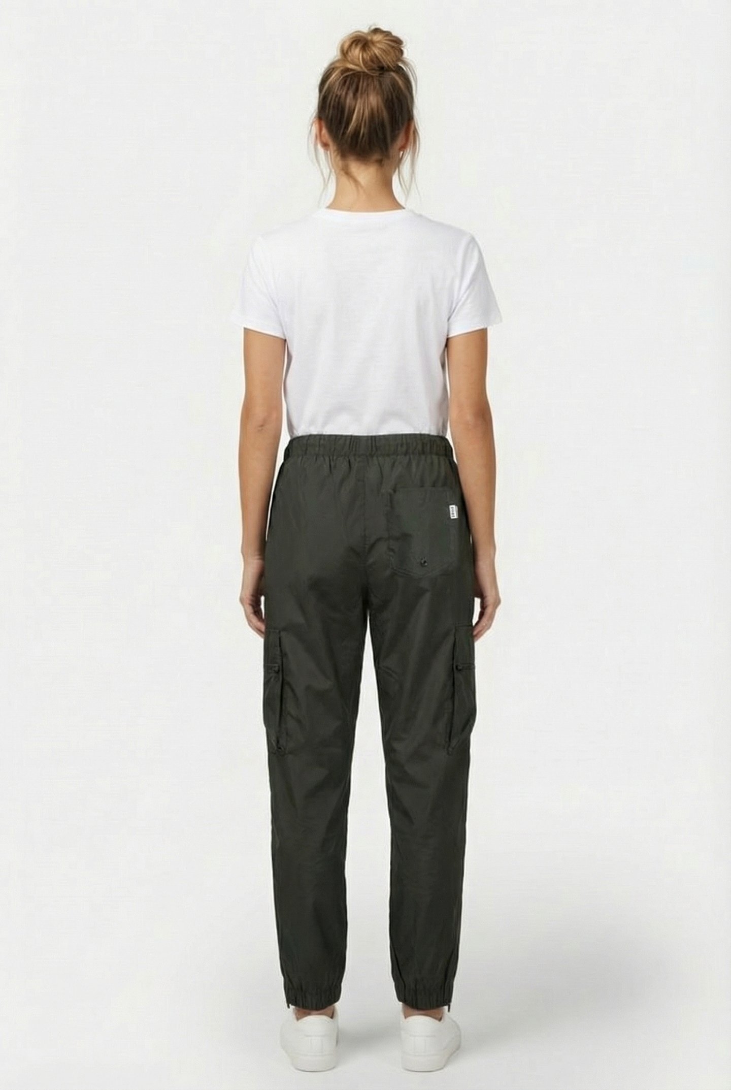 CARGO RAIN PANTS REGULAR W3 GREEN UNISEX 3