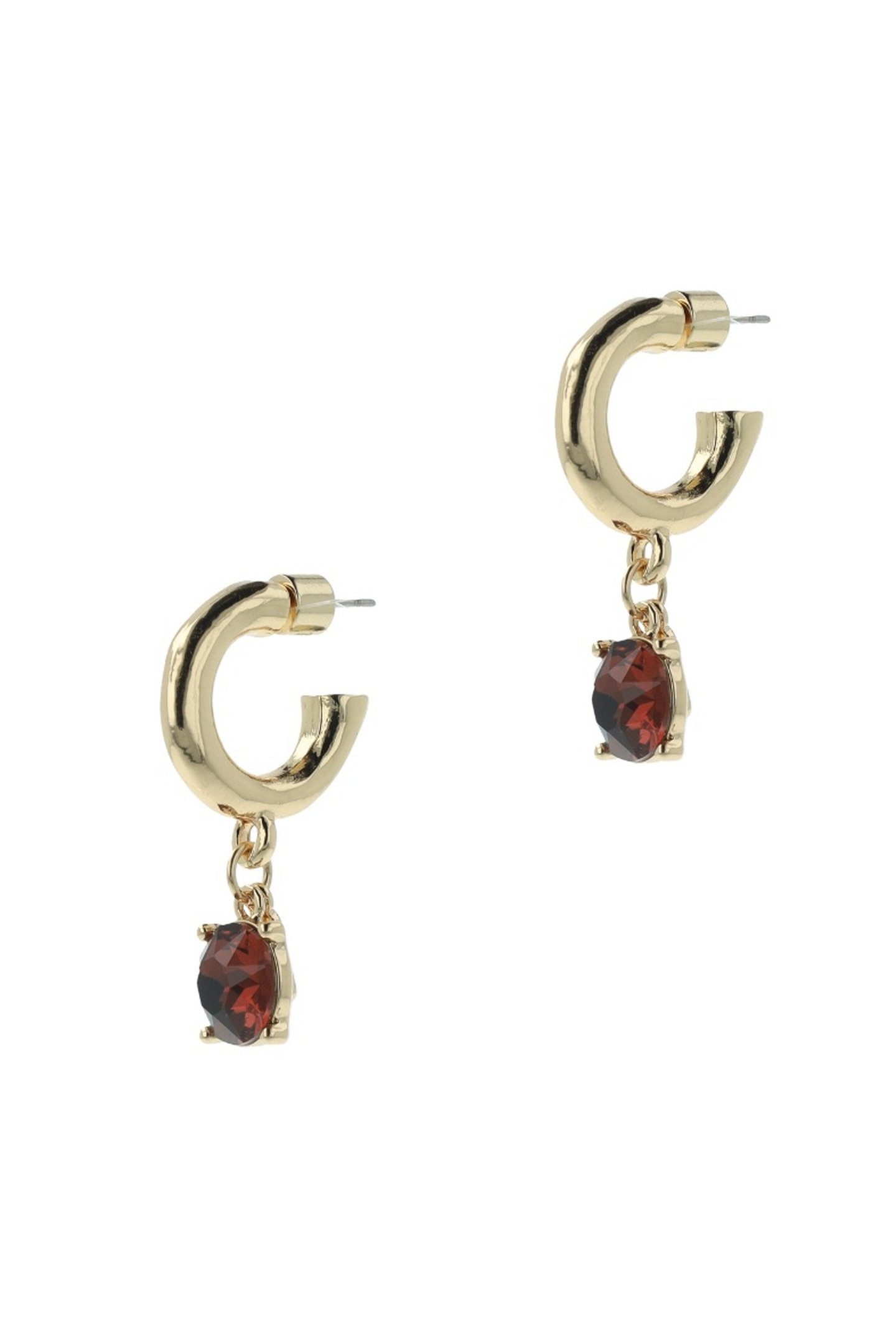 BURGUNDY HOOPS 2