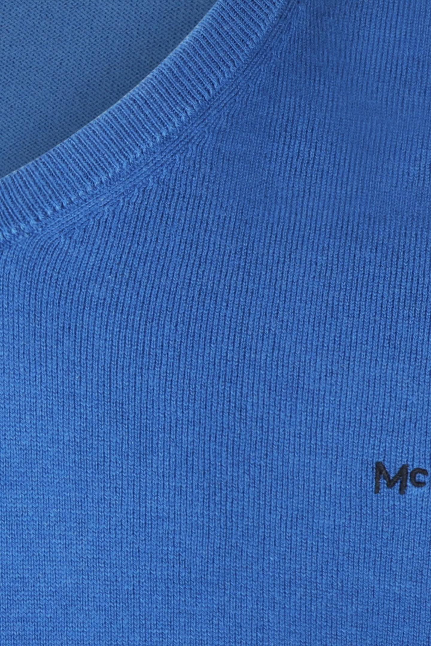 V-NECK SWEATER KOBALT 6