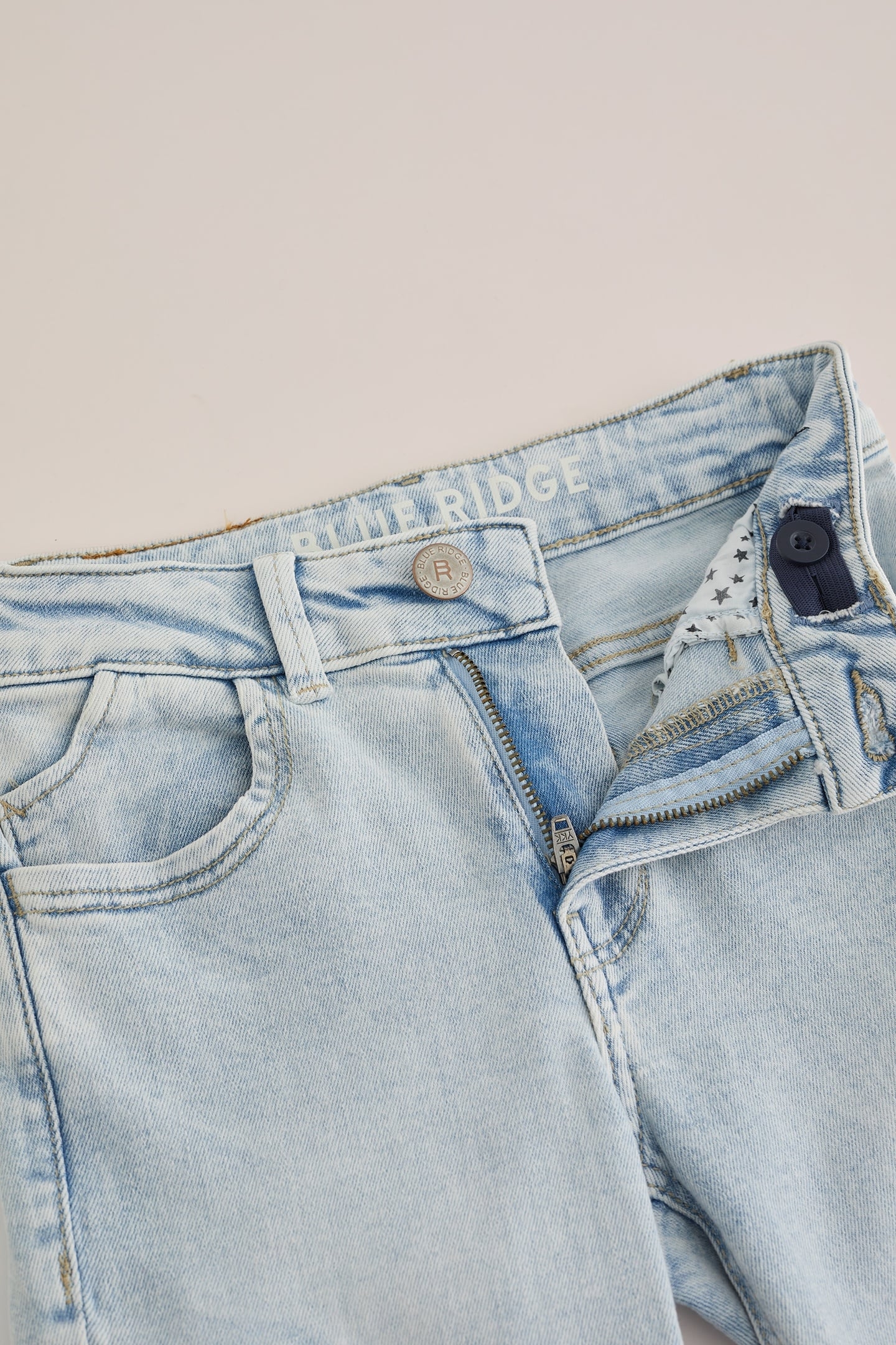 5-POCKET MID WAIST LIGHT BLUE 6