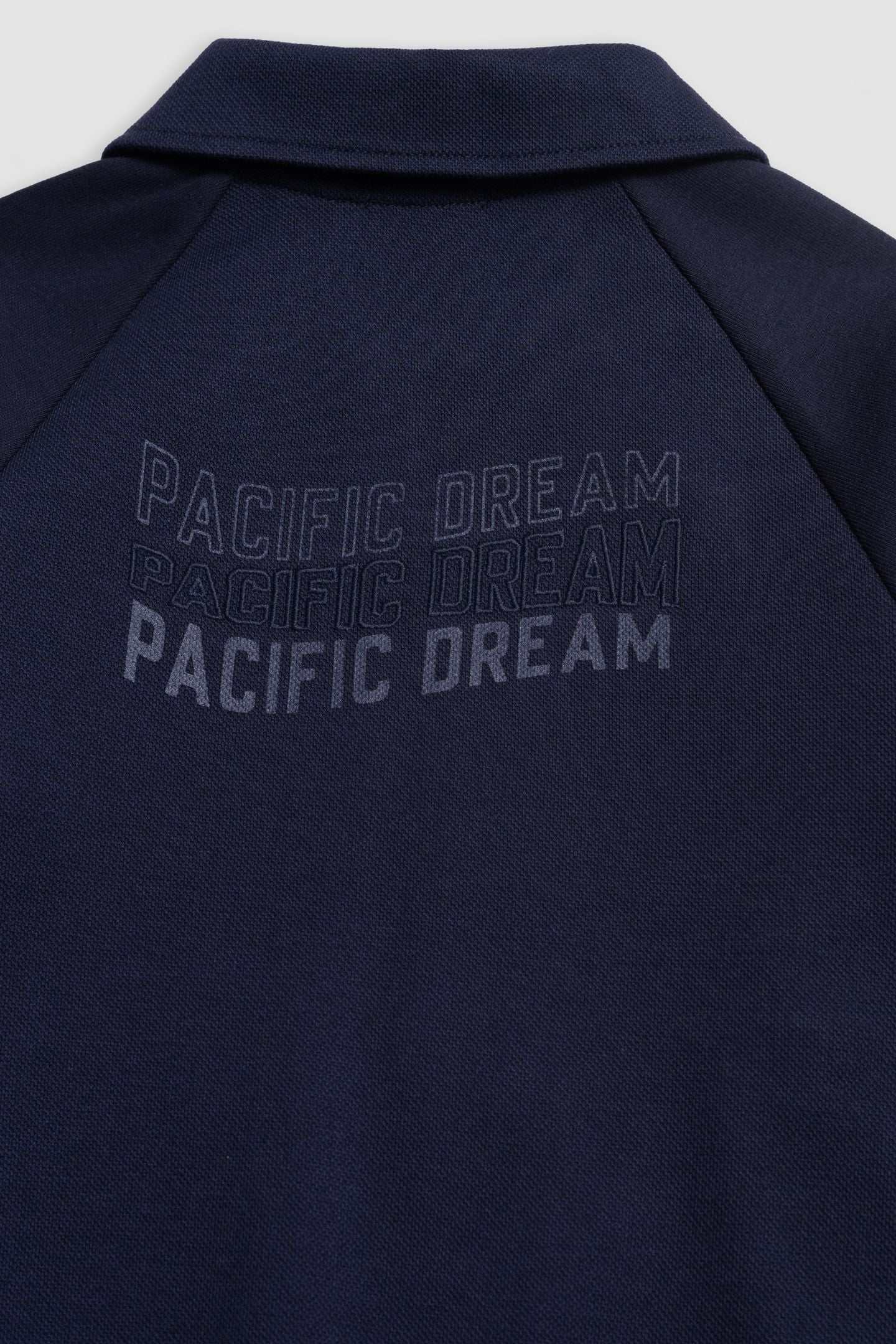 NAVY CARDIGAN WITH BACK ZIP MESSAGE 3