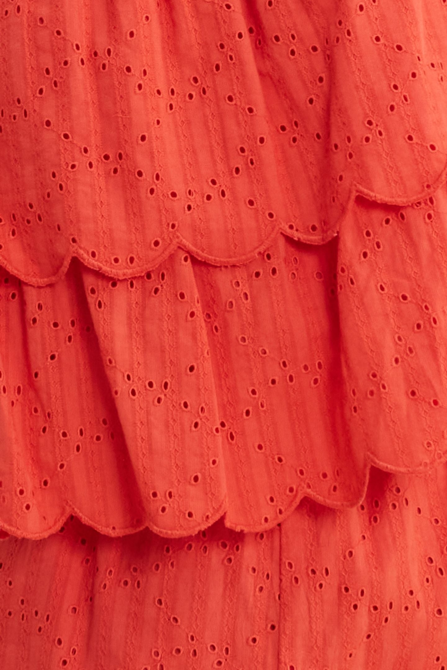 RED EYELET EMBROIDERY JUMPSUIT CURRANT 4