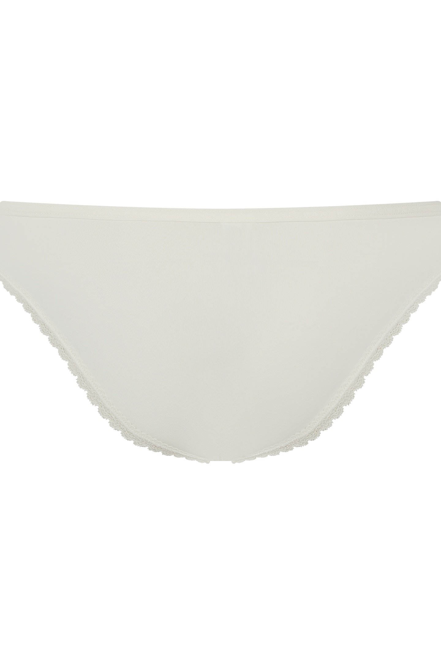 MYRTLE 3PK PLAIN AND PRINT BRIEF WITH LACE TRIM JET BLACK BO 8