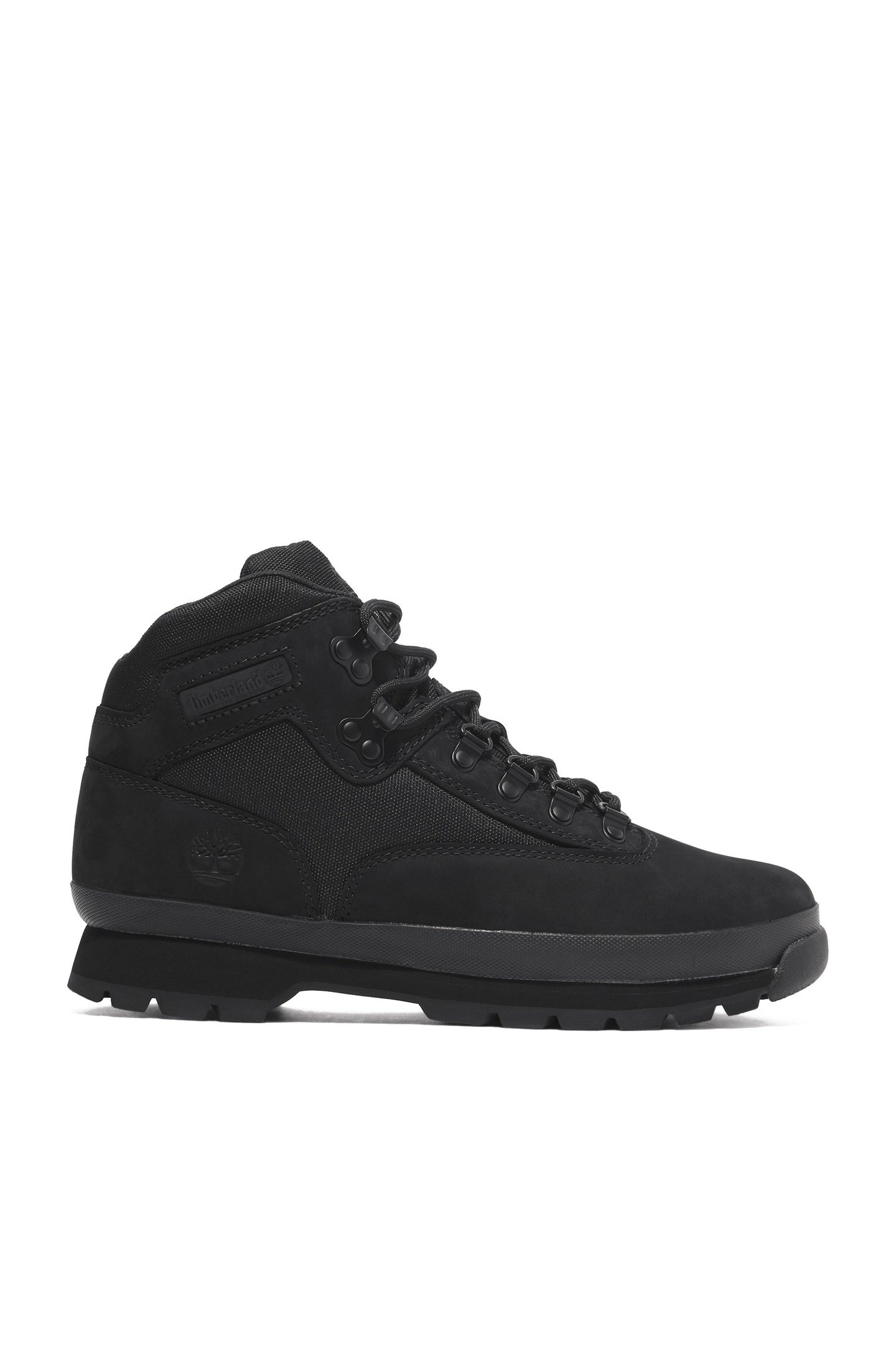 EURO HIKER MID LACE UP BOOT BLACK NUBUCK 1