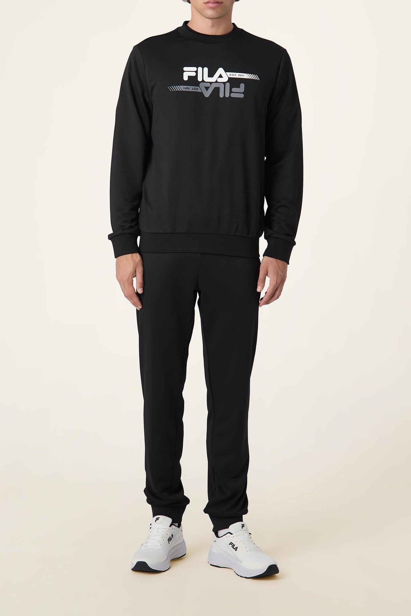 MANTA REGULAR GRAPHIC SWEATSHIRT BLACK 2