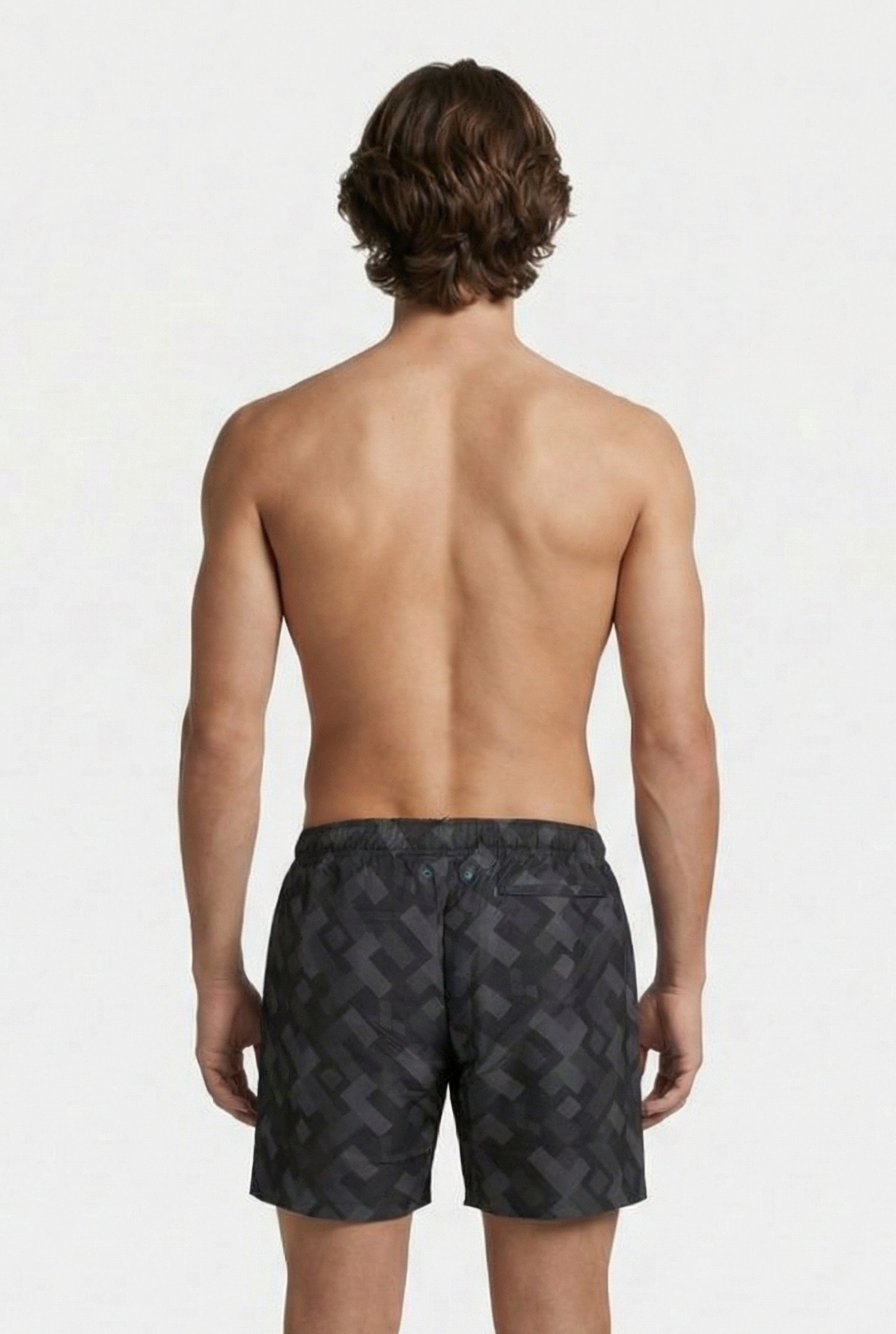 MEN'S ARENA EVO BEACH BOXER AO BLACK MULTI 2