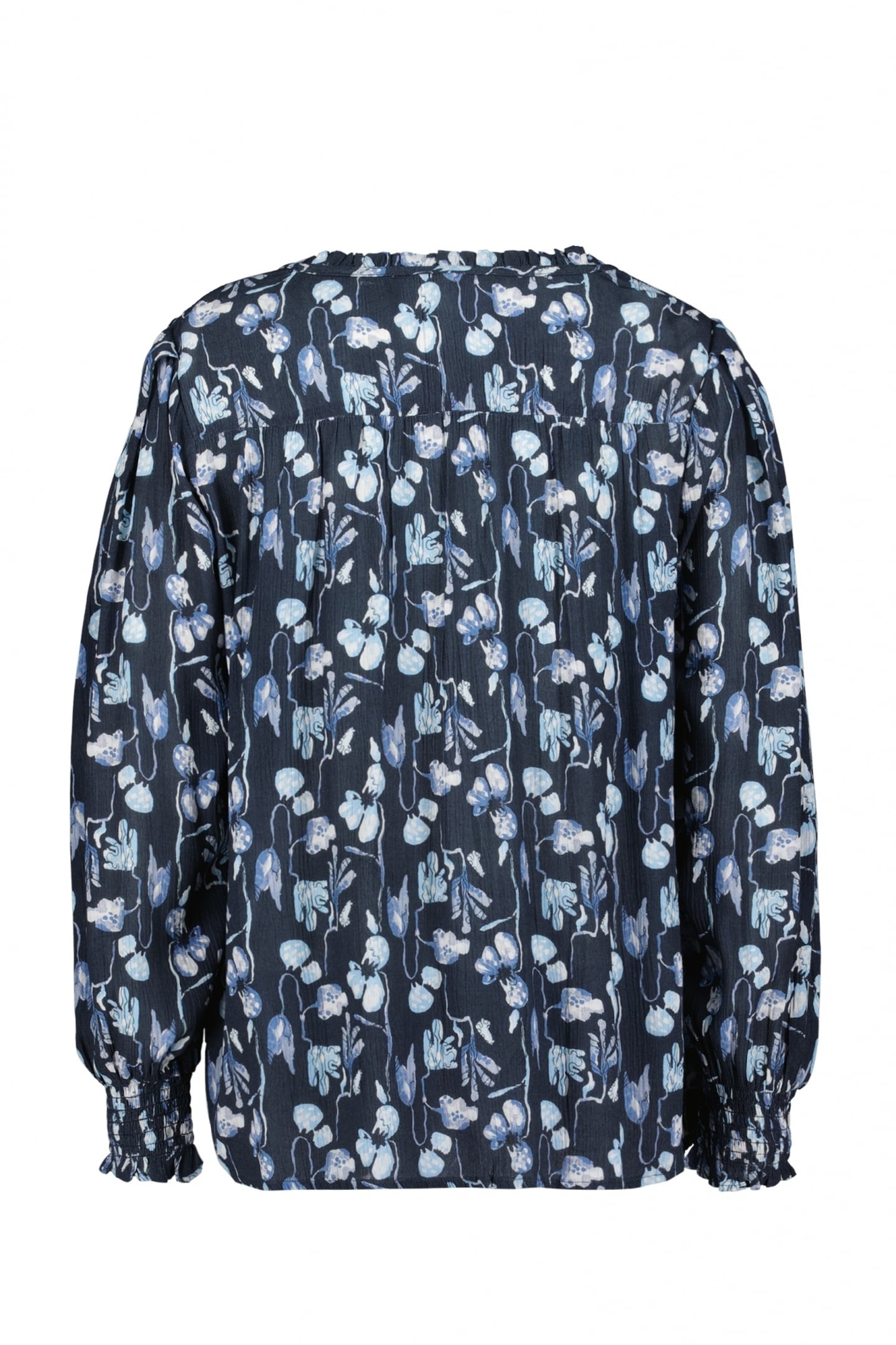 BLOUSE VIENNA DARKBLUE AMBIANCE XS PRINT 4