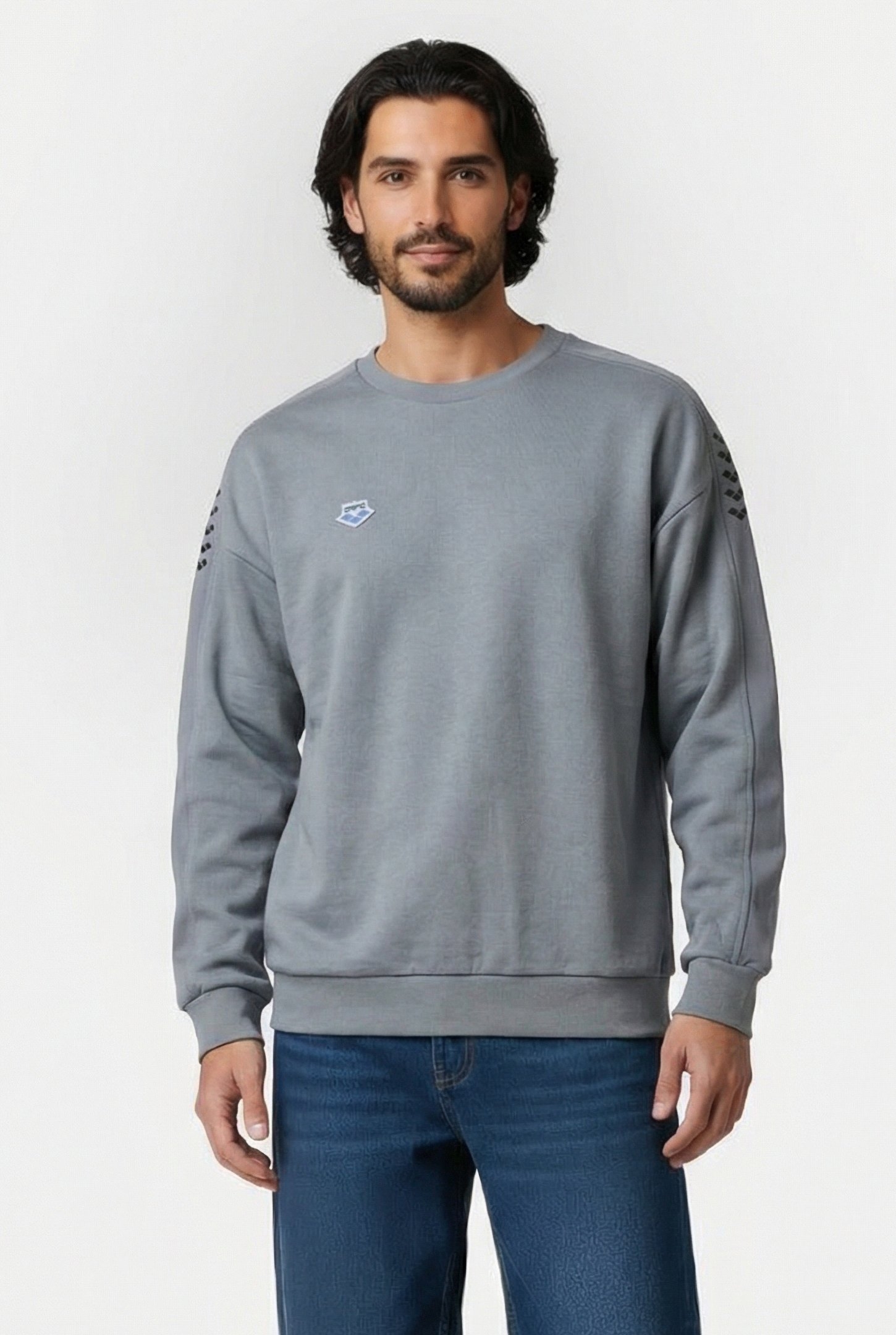 UNISEX SWEAT TEAM OVERSIZE STONE GREY STONE GREY IRID 1