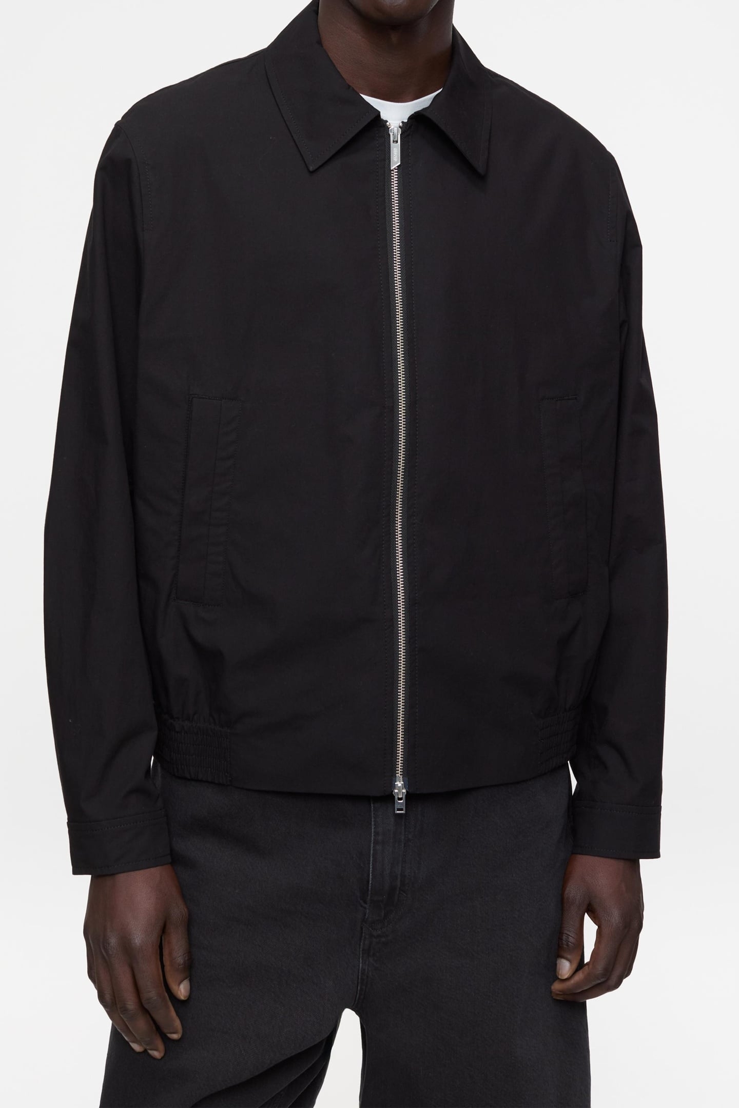 SHORT BLOUSON BLACK 2