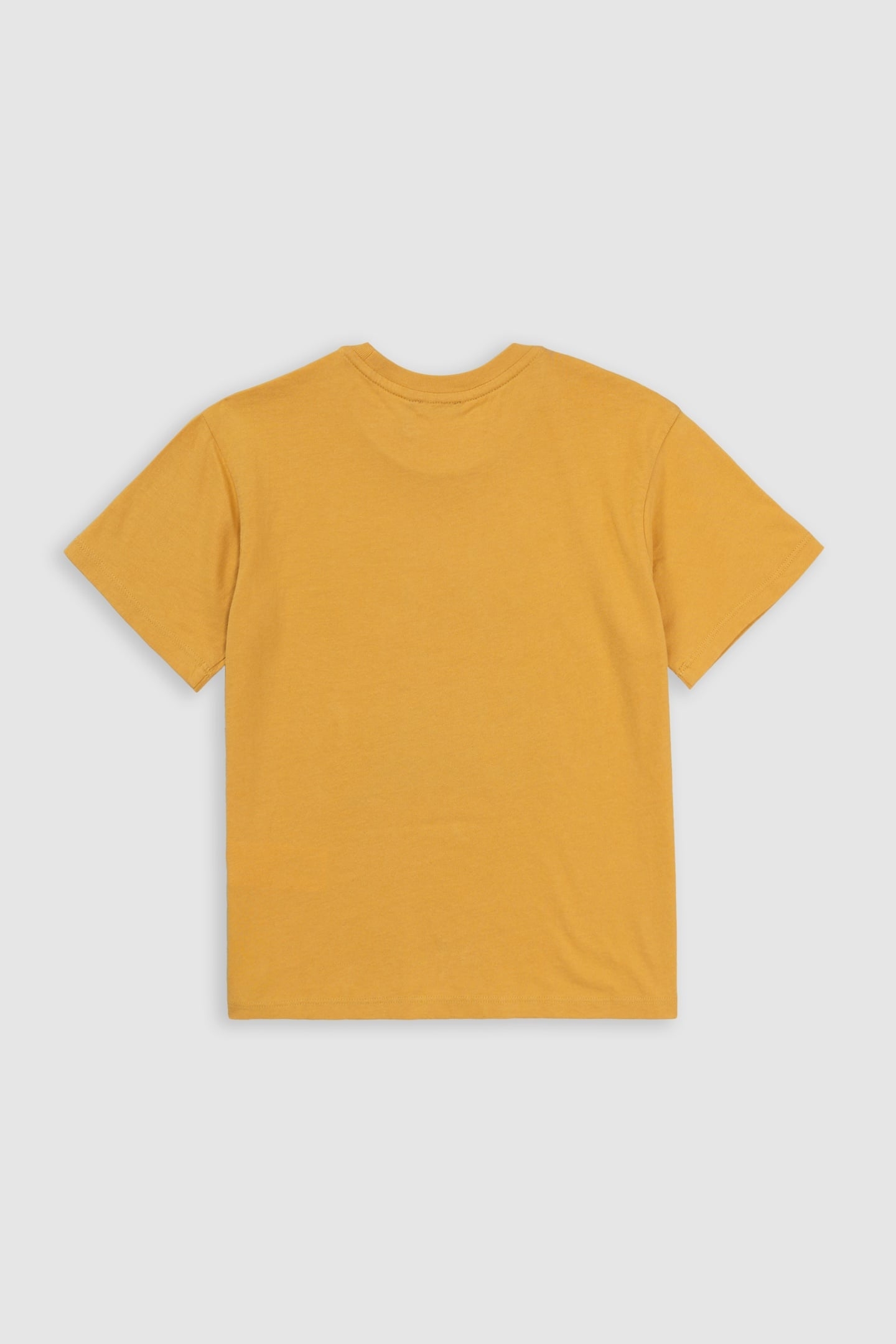 YELLOW ORGANIC COTTON TIGER ON TREE T-SHIRT 3