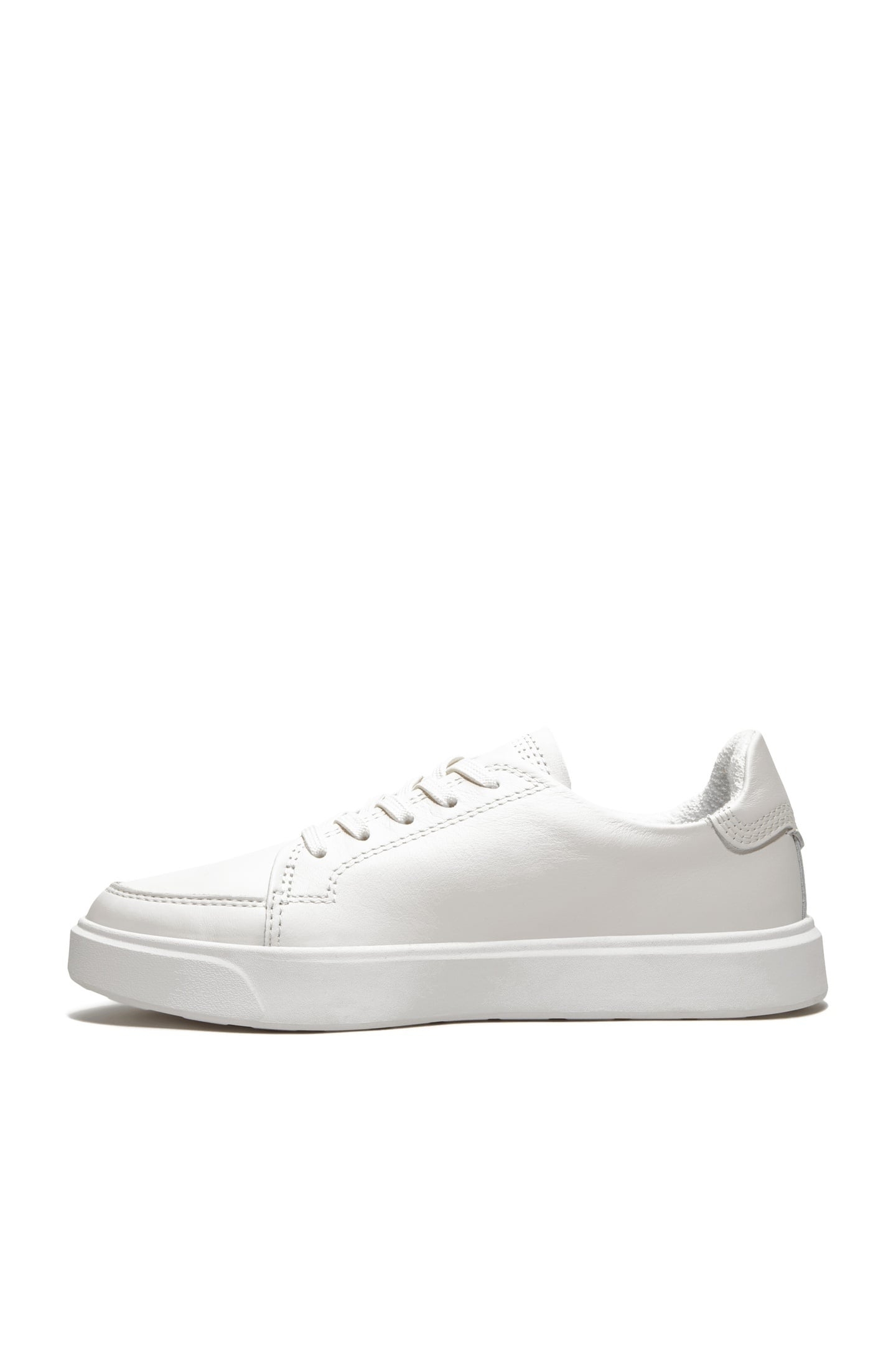 EMERSON STREET LOW LACE UP SNEAKER WHITE FULL GRAIN 3