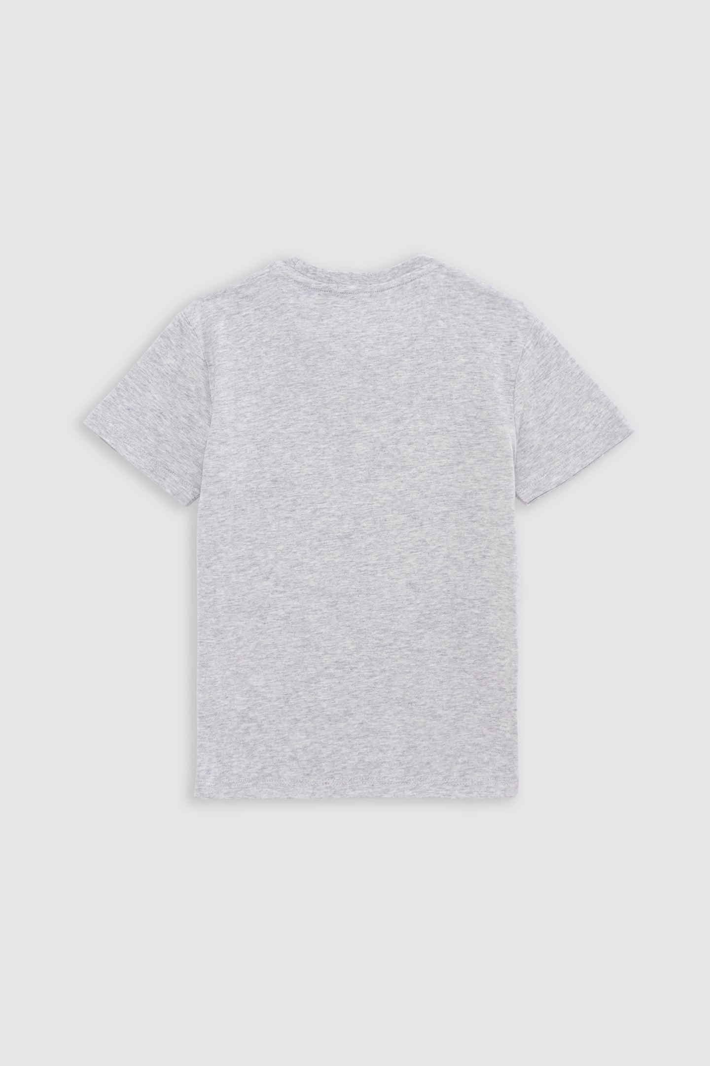 GREY ORGANIC COTTON PRINT AND SEQUIN T-SHIRT 2