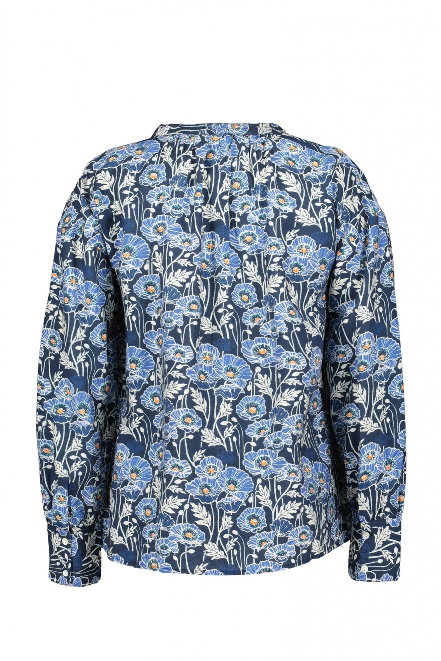 BLOUSE SARI BLUE LOTTI PRINT 6