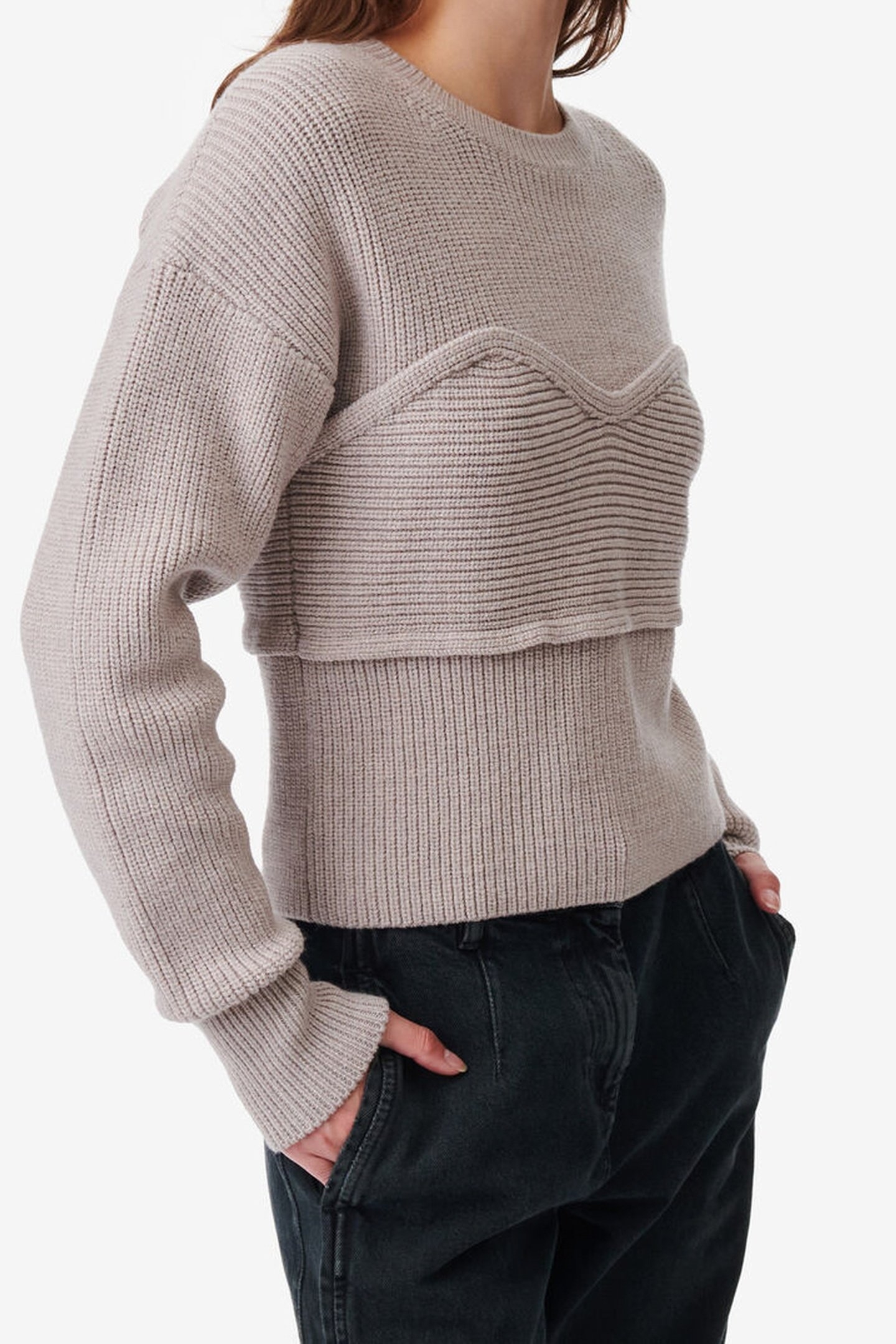 GEDEON PULLOVER CHAMPAGNE 1