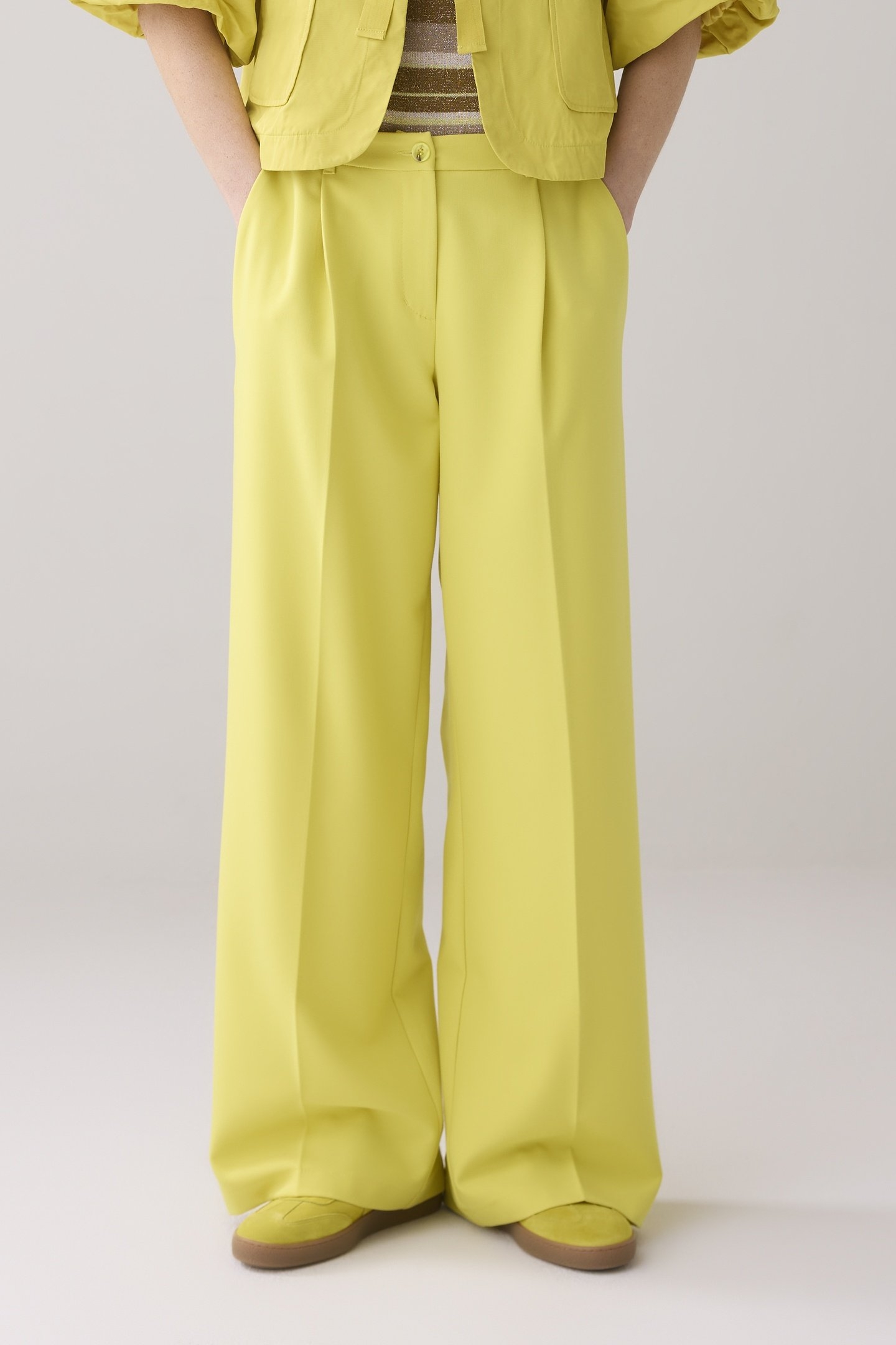 TROUSERS UNI MIMOSA YELLOW 2