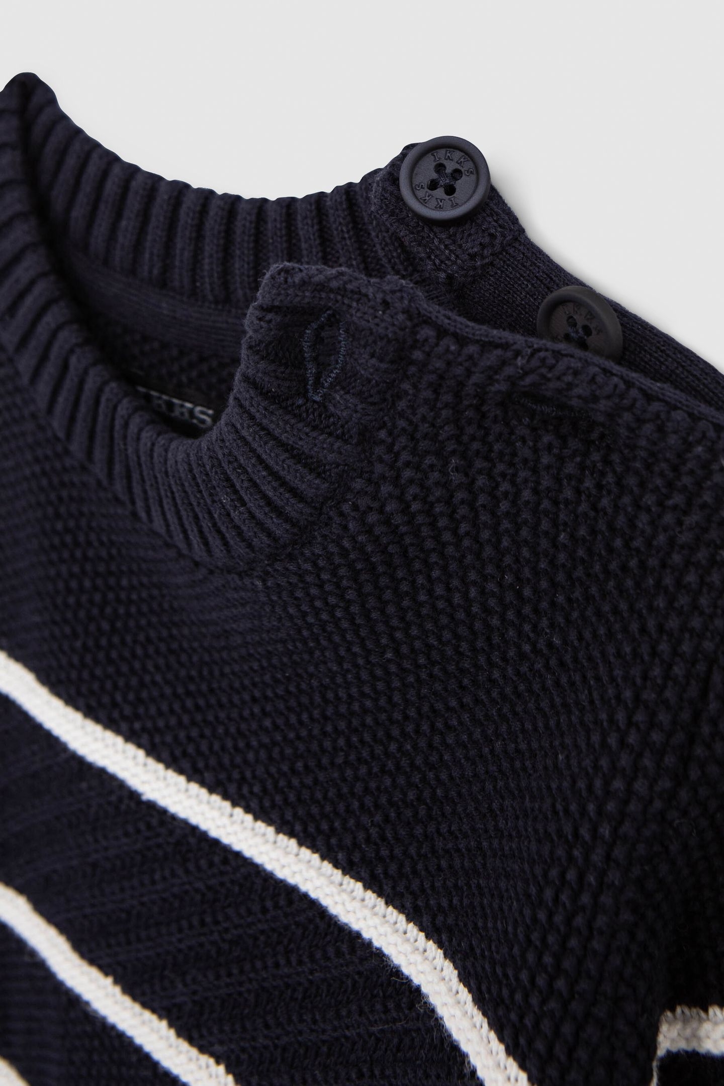 BOY'S ORGANIC COTTON FANCY KNIT SAILOR SWEATER 5