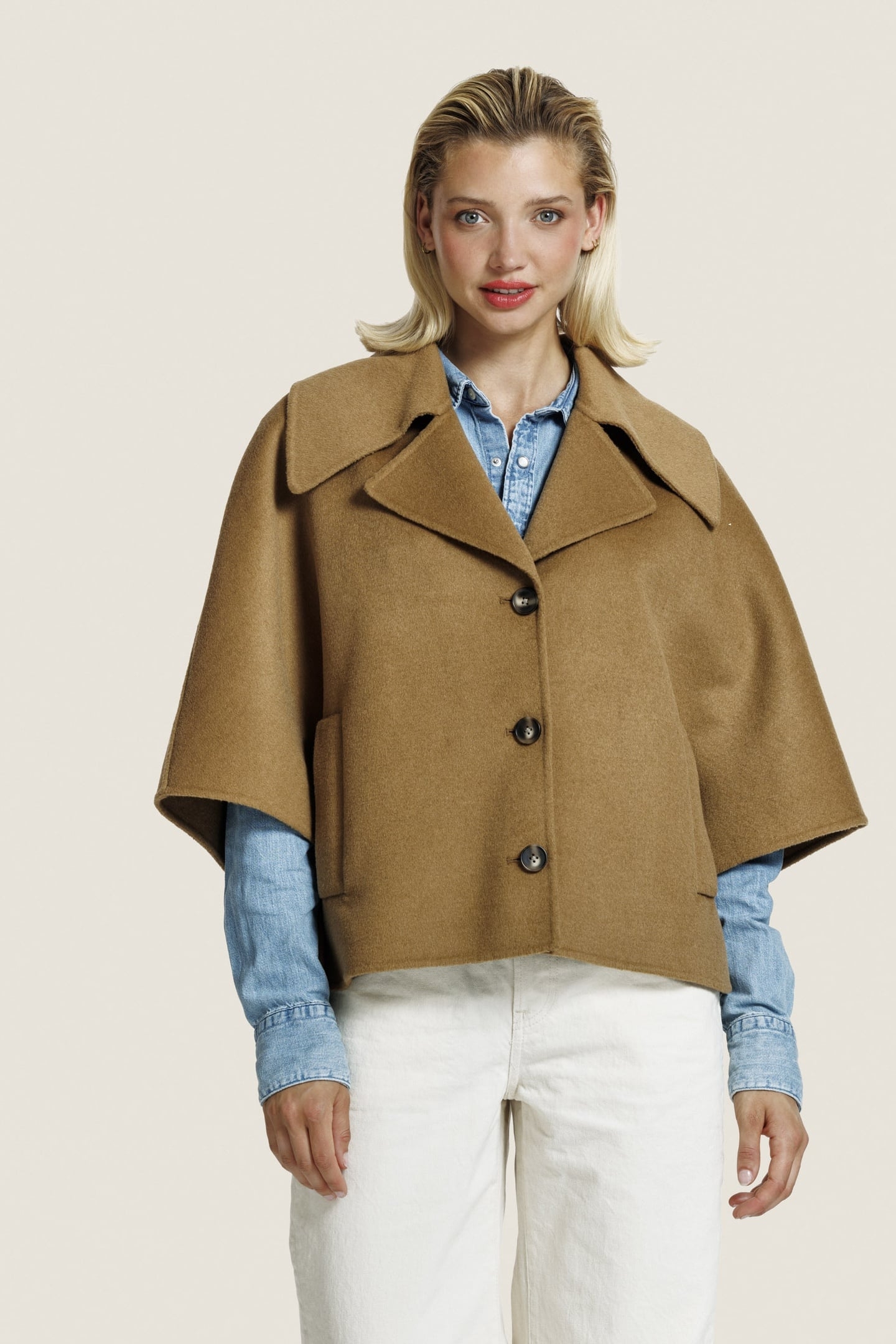LODÉ WOOL JACKET TABACCO 1